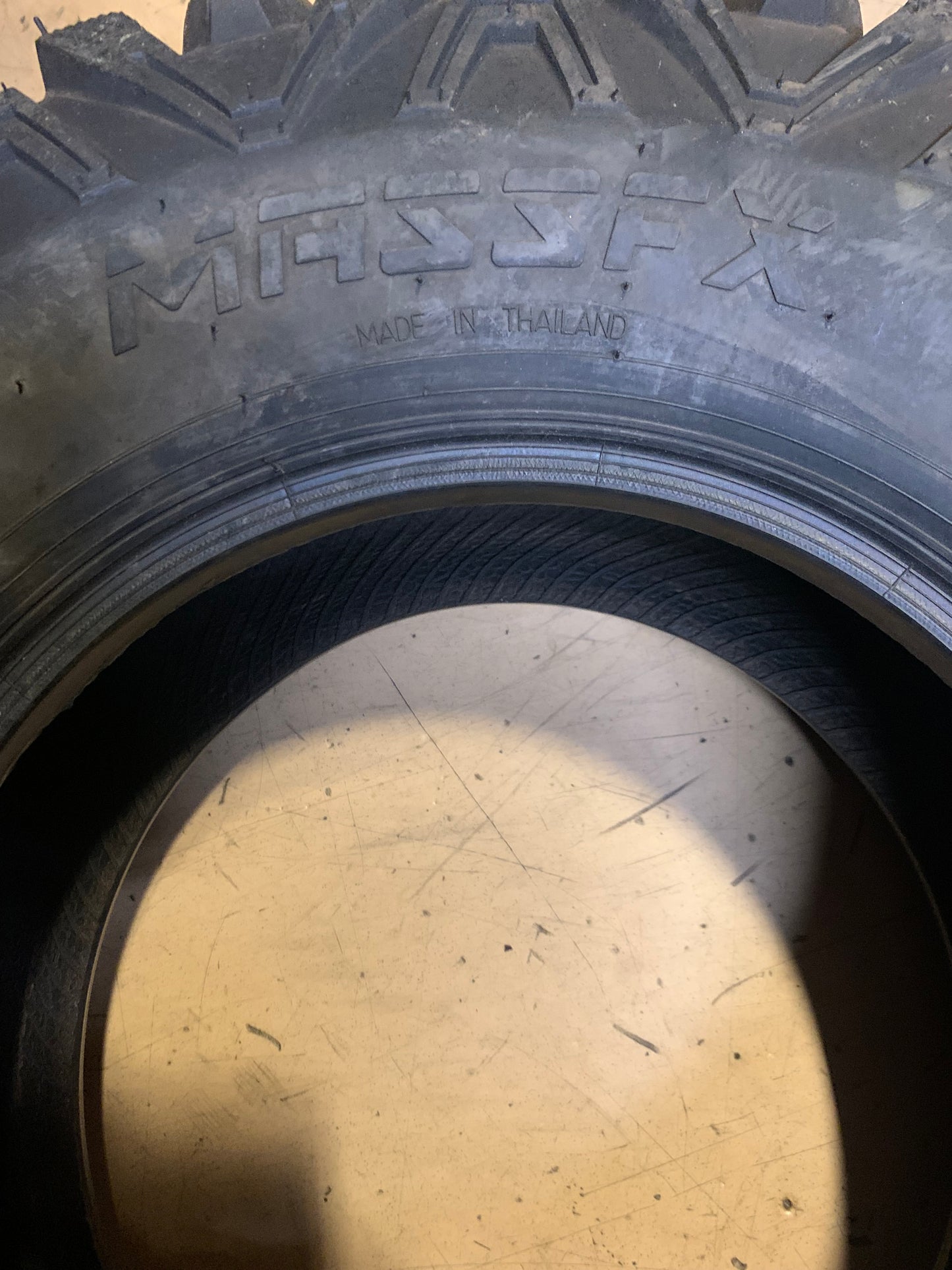 NOS MASSFX V449 BSW AT 26 9 12 49F 6PLY ATV/UTV TIRE V26912