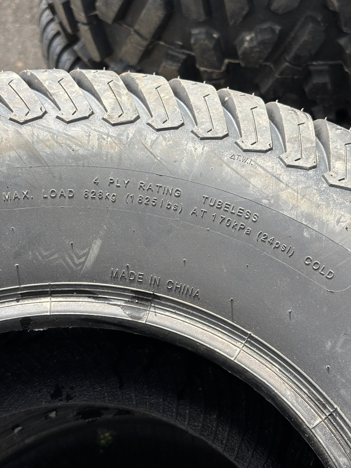 WANDA P332 BSW LT 26 10.50 12 4PLY LAWN TIRE 13055