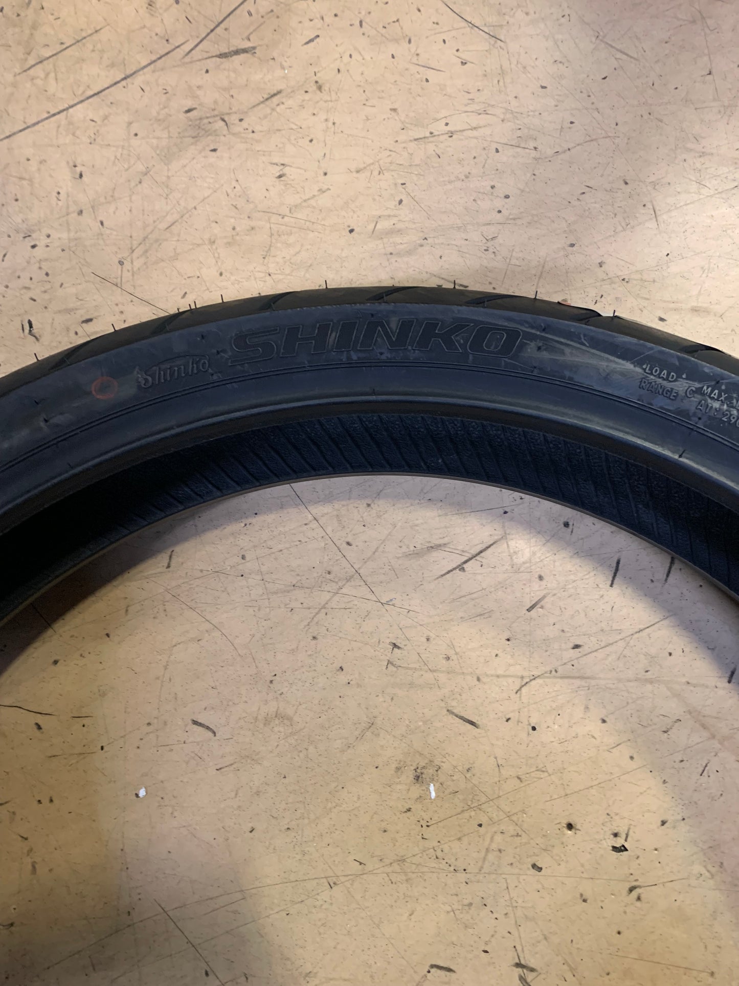 SHINKO LONG HAUL SR999 HD BSW 120 70 21 68V FRONT MOTORCYCLE TIRE 874902