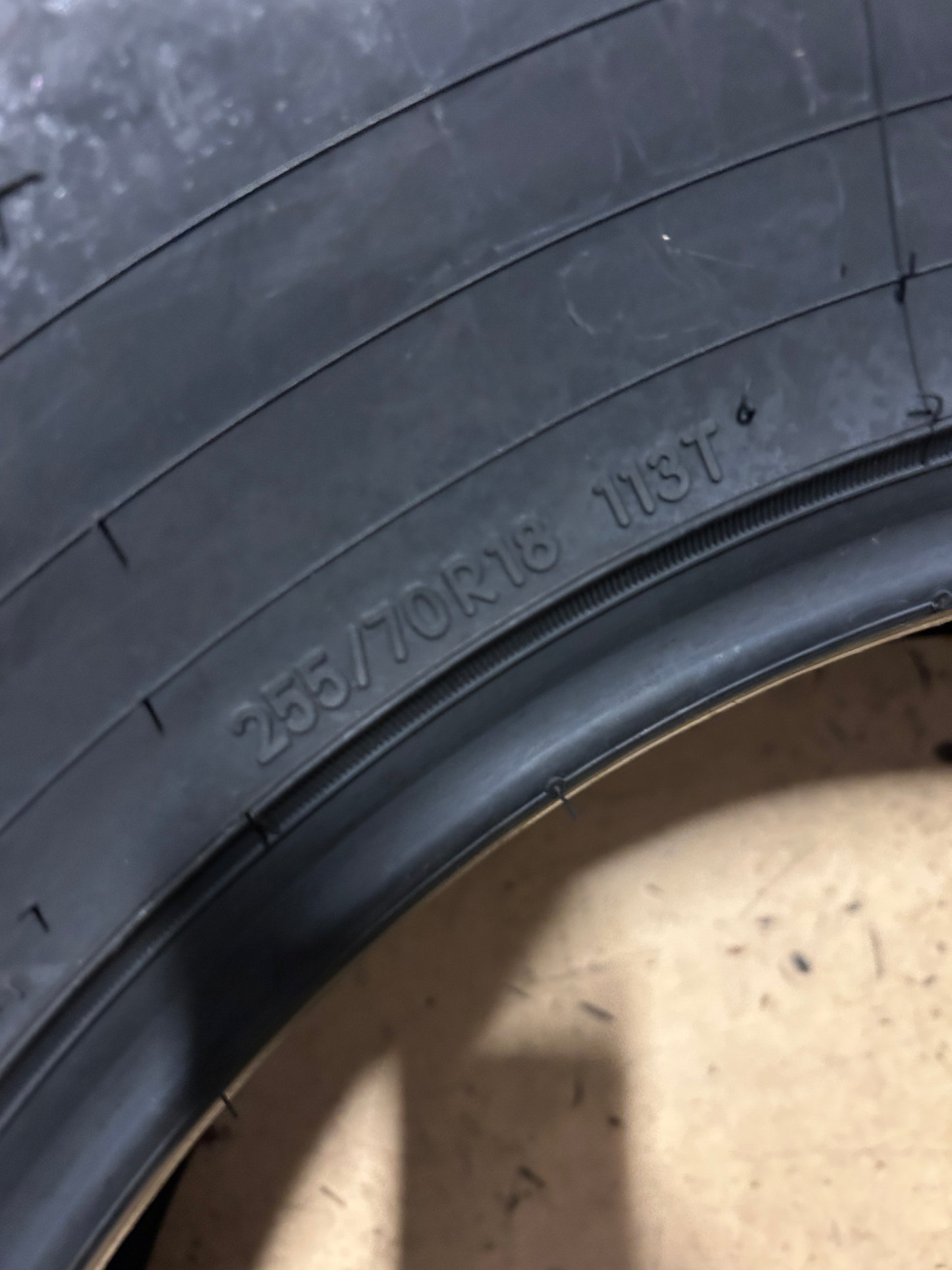 BIG O BIG FOOT A/T II BSW P 255 70 18 113T ALL TERRAIN TIRE BIGII2557018