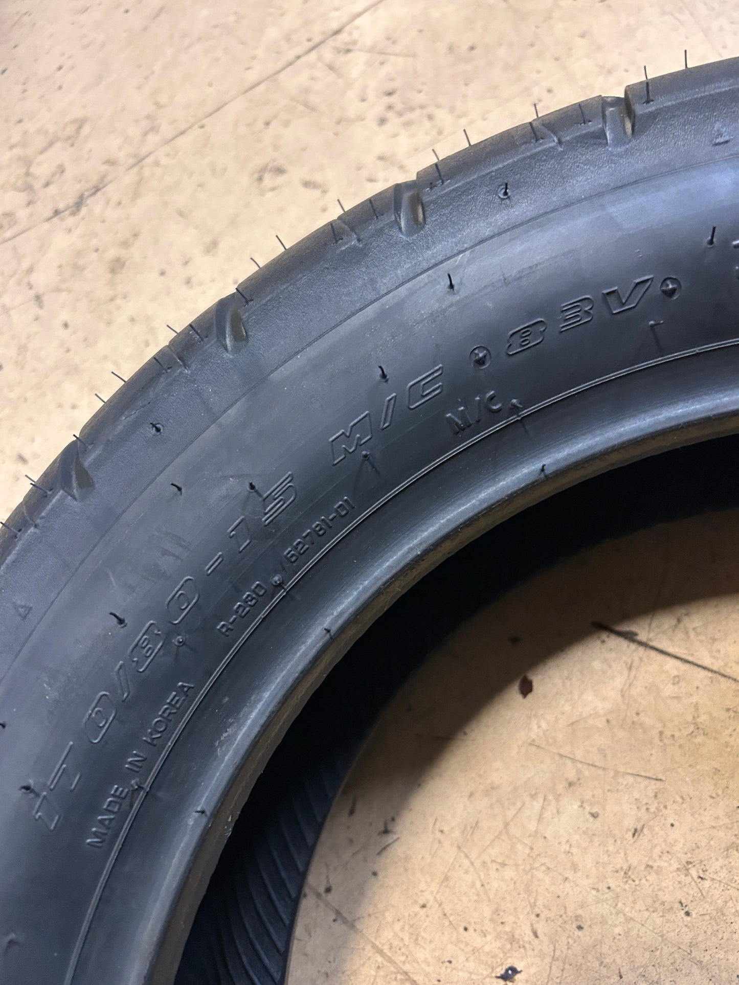 SHINKO TOUR MASTER SR734 BSW 170 80 15 83V REAR MOTORCYCLE TIRE 874477