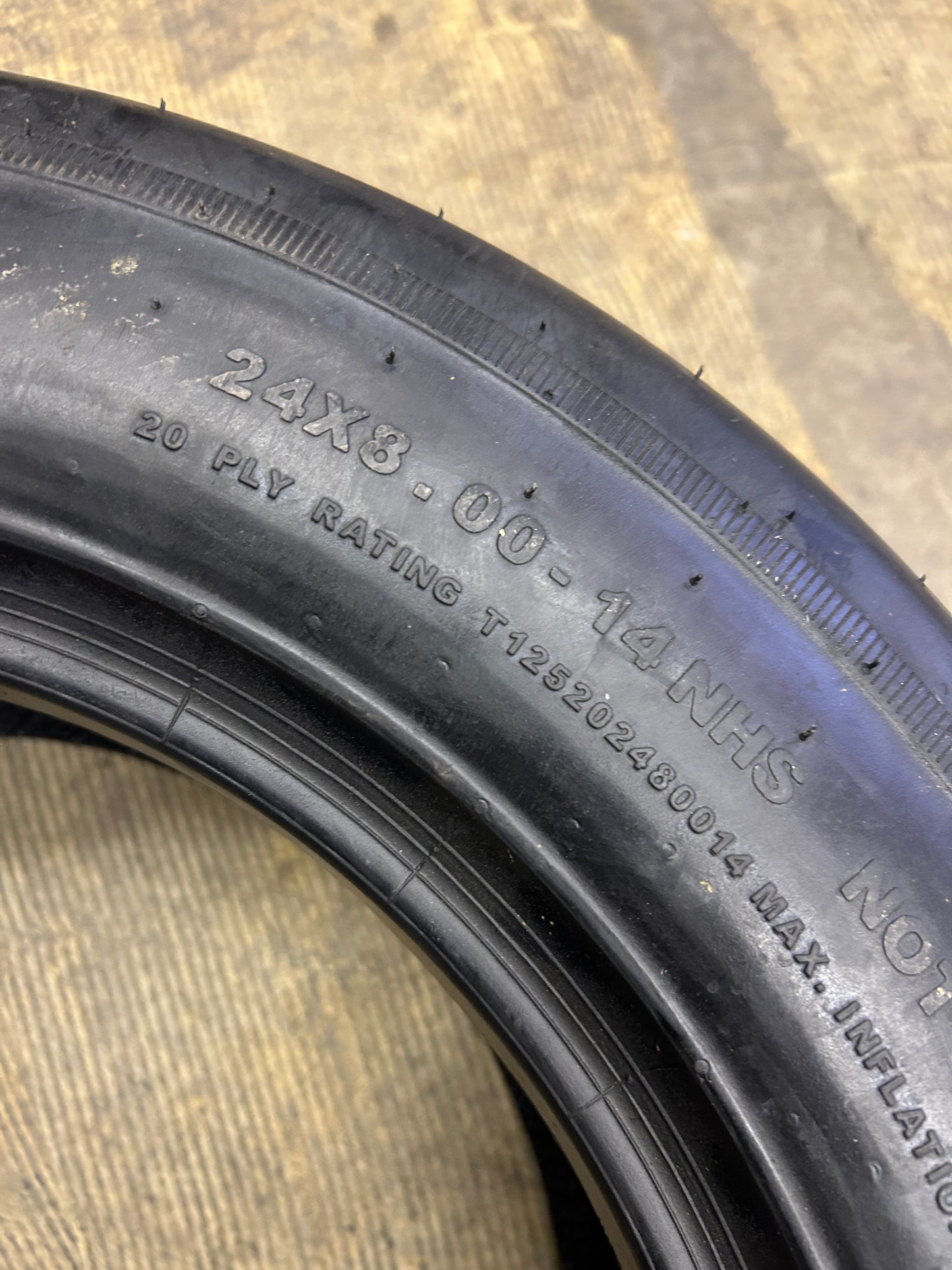 OTR BUSHMASTER BSW 24 8 14 20PLY LAWN TIRE T125202480014