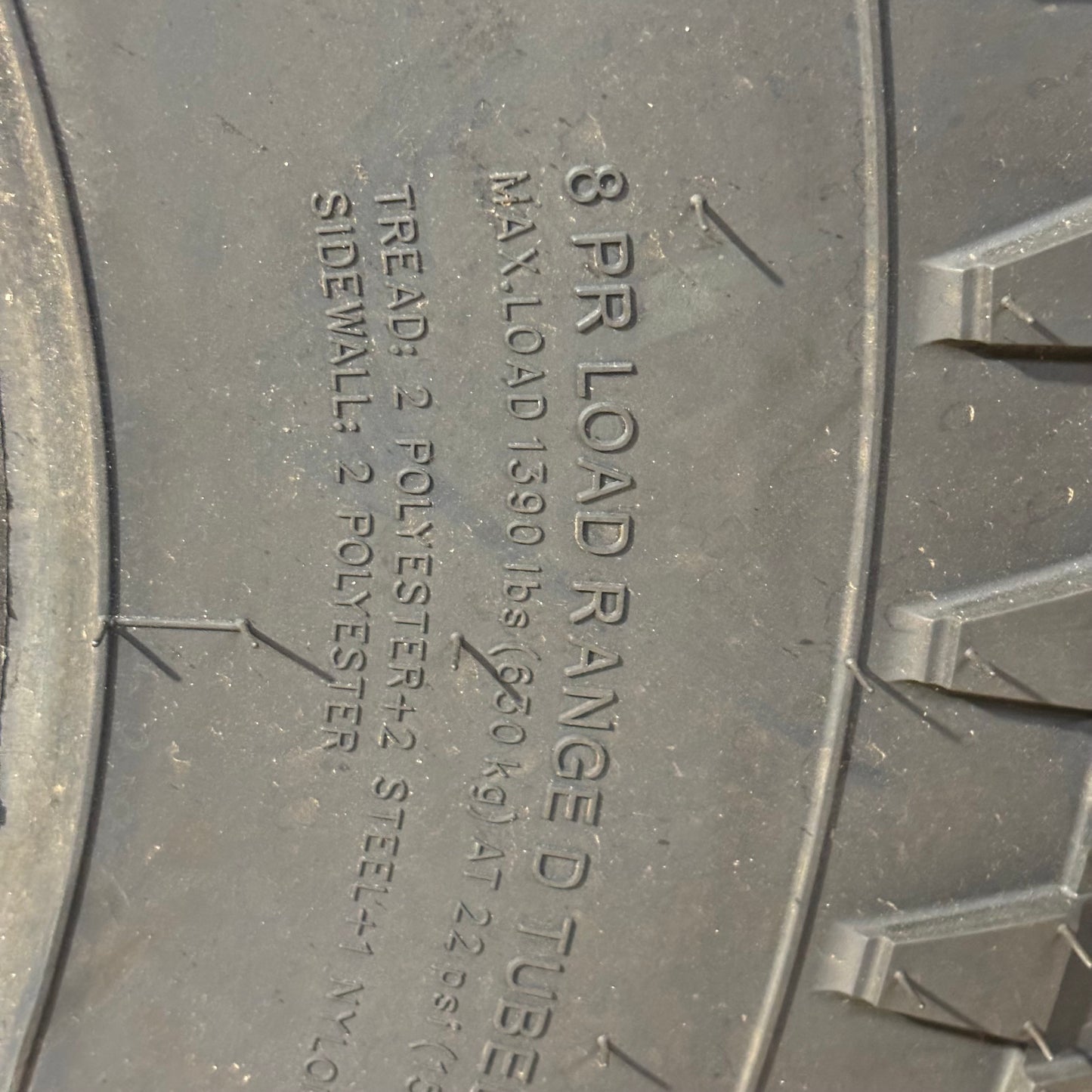 SUPERATV INCURSION A/T 35 10 15 92M LRD 8PLY ALL TERRAIN ATV/UTV TIRES AT-INC-35-10-15
