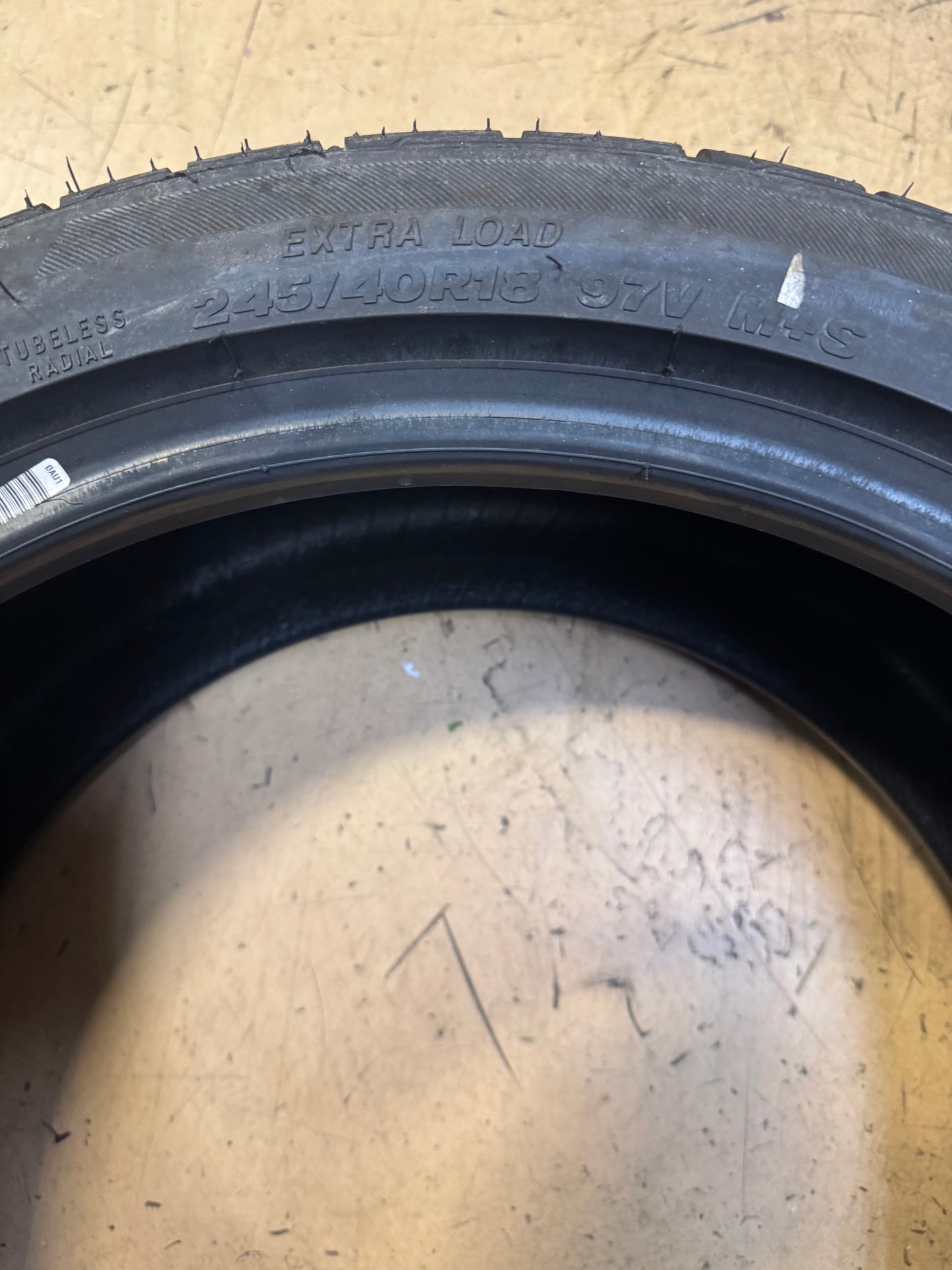 BRIDGESTONE TURANZA EVERDRIVE BSW P 245 40 18 97V XL ALL SEASON TIRE 019404