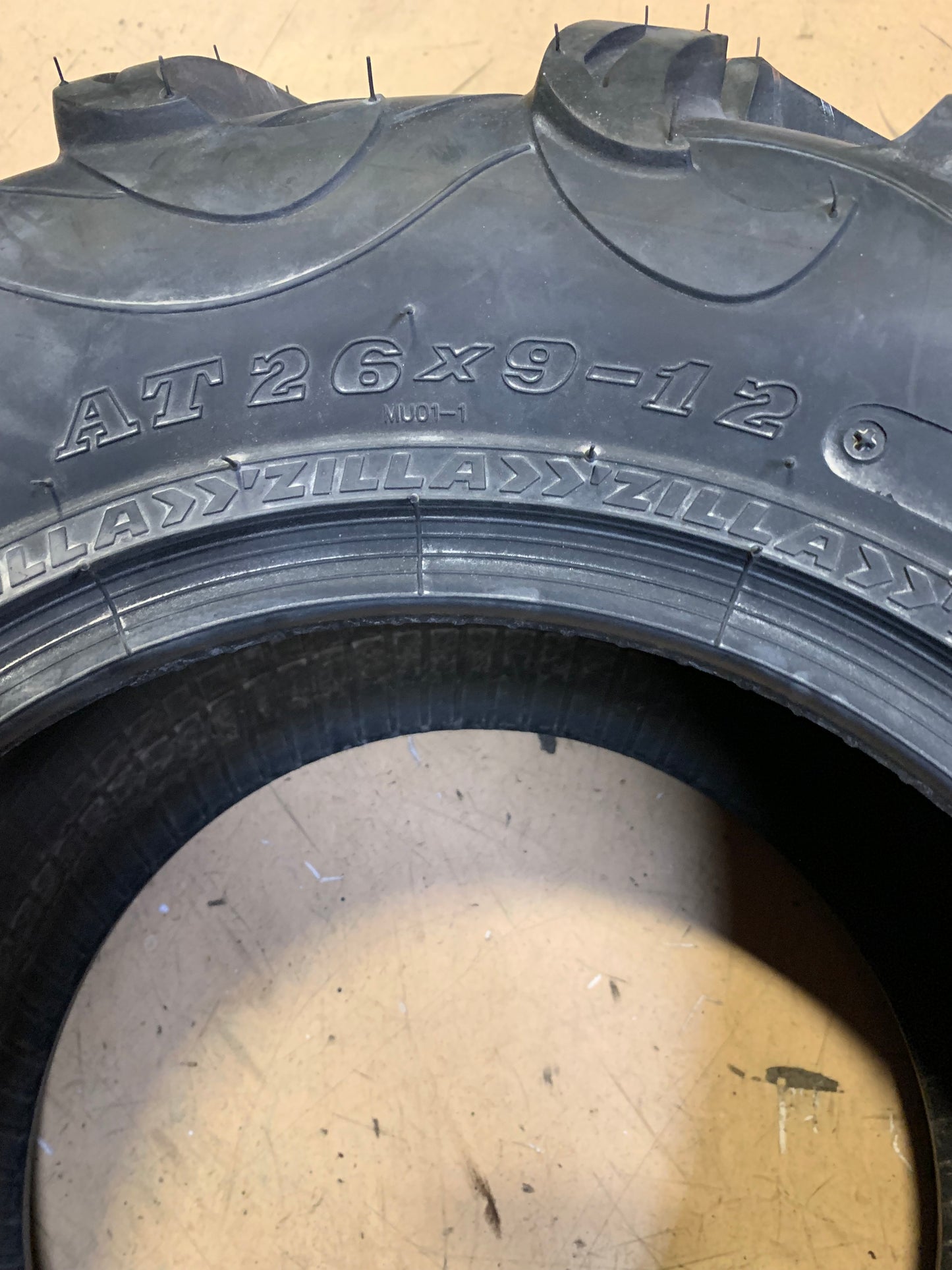 NOS MAXXIS ZILLA BSW AT 26 9 12 6PLY ATV/UTV TIRE TM00452100