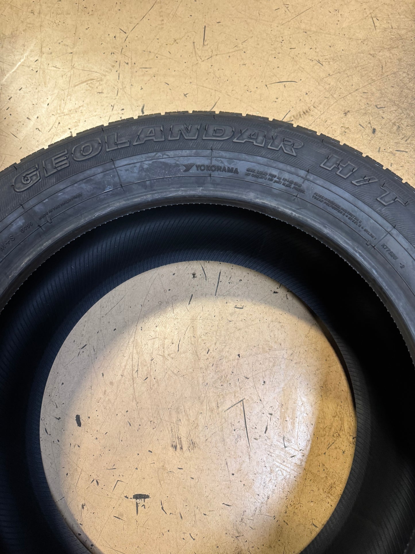 YOKOHAMA GEOLANDAR H/T G056 BSW P 285/50R20 112V HIGHWAY TERRAIN TIRE 110105645
