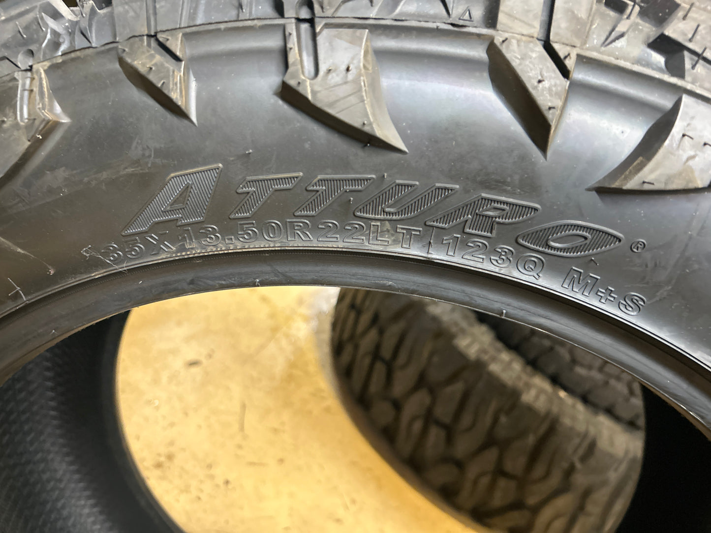 ATTURO TRAIL BLADE MTS BSW LT 35 13.5 22 123Q 12PLY MUD TIRE TBMSPELT2MA