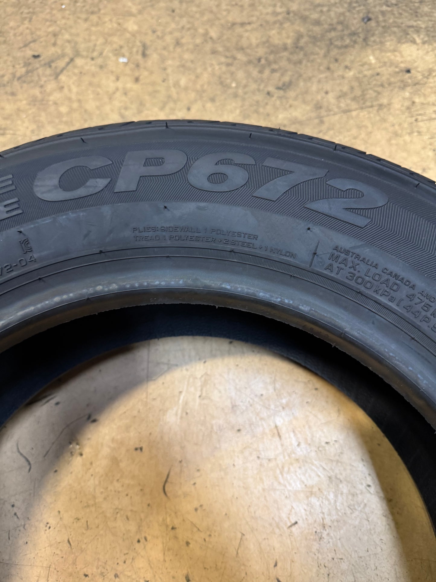 NEXEN CP672 BSW P 175 65 14 82H ALL SEASON TIRE 11254NXK