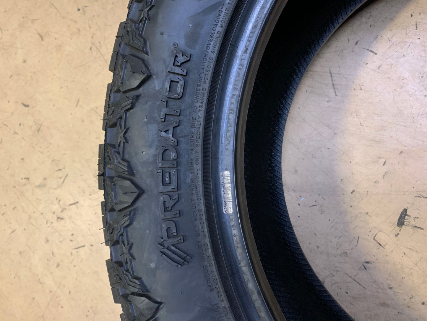 PREDATOR NEW MUTANT X-AT BSW P 275 55 20 117T XL ALL TERRAIN TIRE PRXAT17