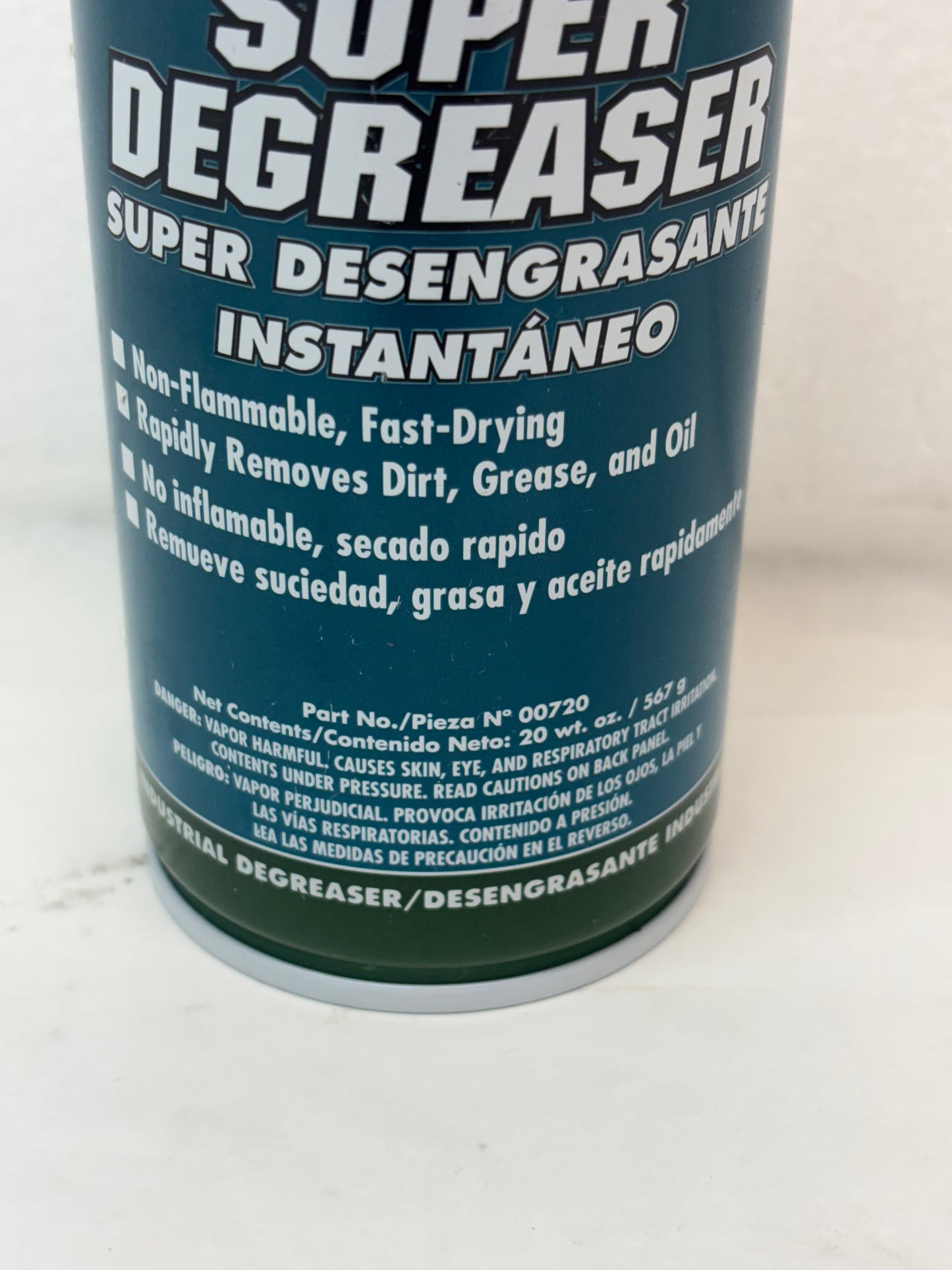 LPS DEGREASER SPRAY 20 OZ AEROSOL CAN 00720 7 PACK