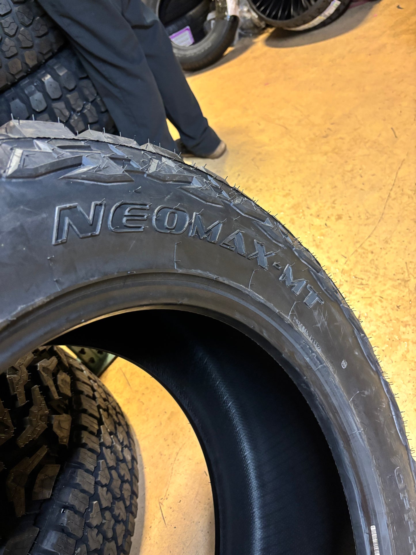 (KSL ONLY) 2 NEOTERRA NEOMAX M/T BSW LT 37 13.5 22 128Q 12PLY MUD TIRES 6959613731273