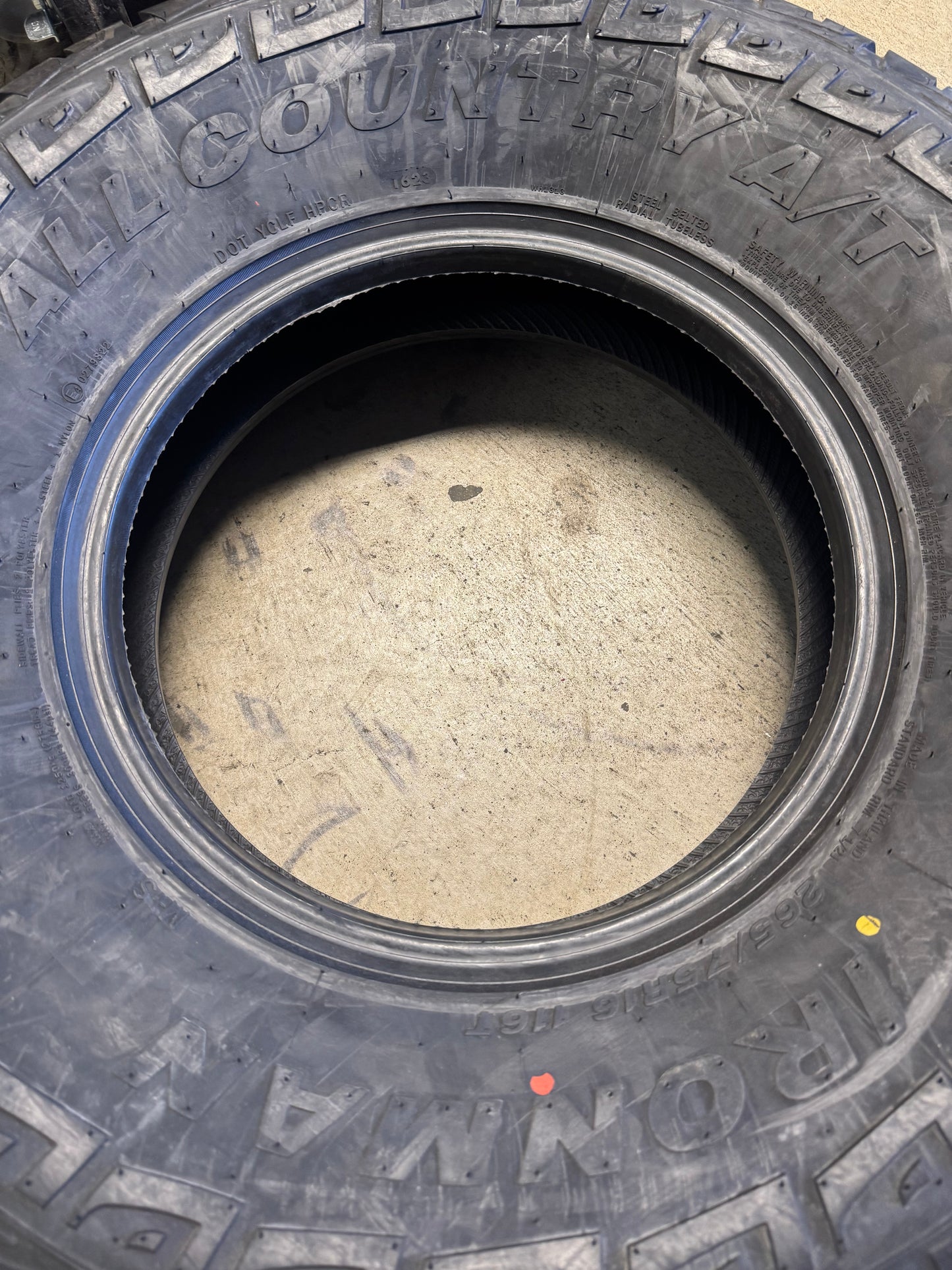 IRONMAN ALL COUNTRY A/T BSW P 265 75 16 116T ALL TERRAIN TIRE 91203