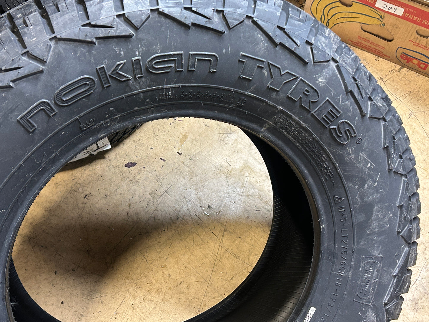 NOKIAN OUTPOST NAT BSW LT 275 65 18 123/120S 10PLY ALL TERRAIN TIRE T432890