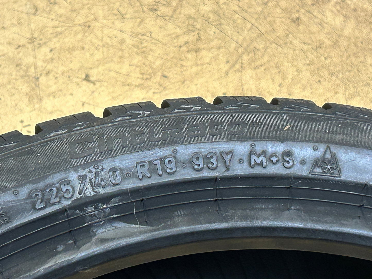 PIRELLI CINTURATO WEATHER ACTIVE BSW P 225 40 19 93Y XL ALL SEASON TIRE 4164900