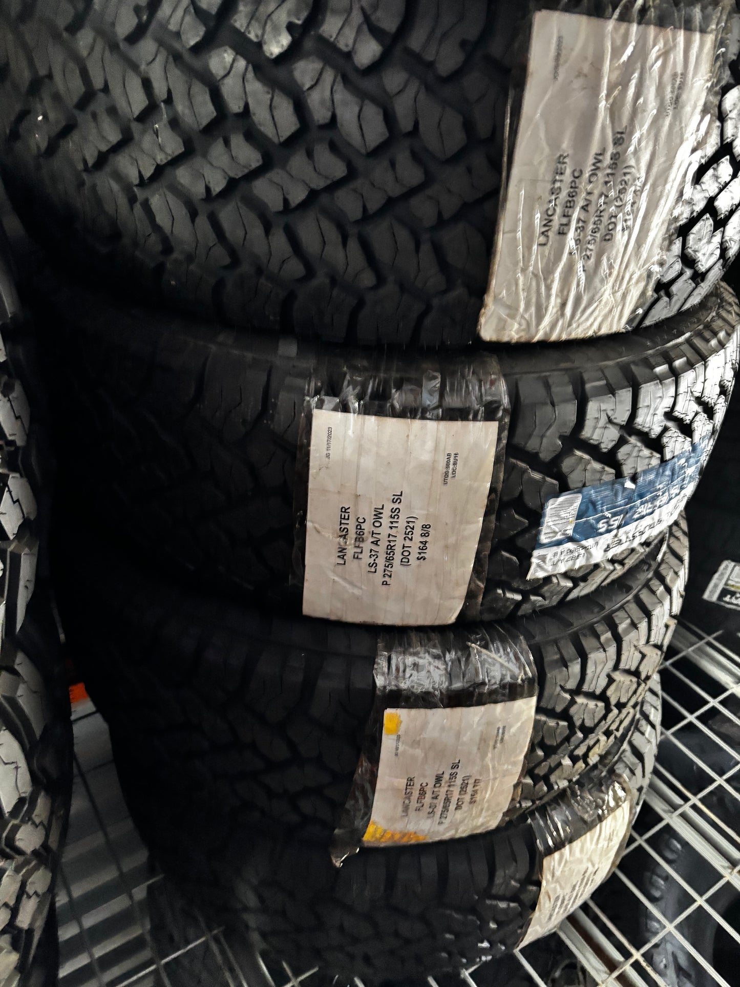 (TODO) 4 LANCASTER LS-35 AT P 275 65 17 115S SL ALL TERRAIN TIRES FLFB6PC