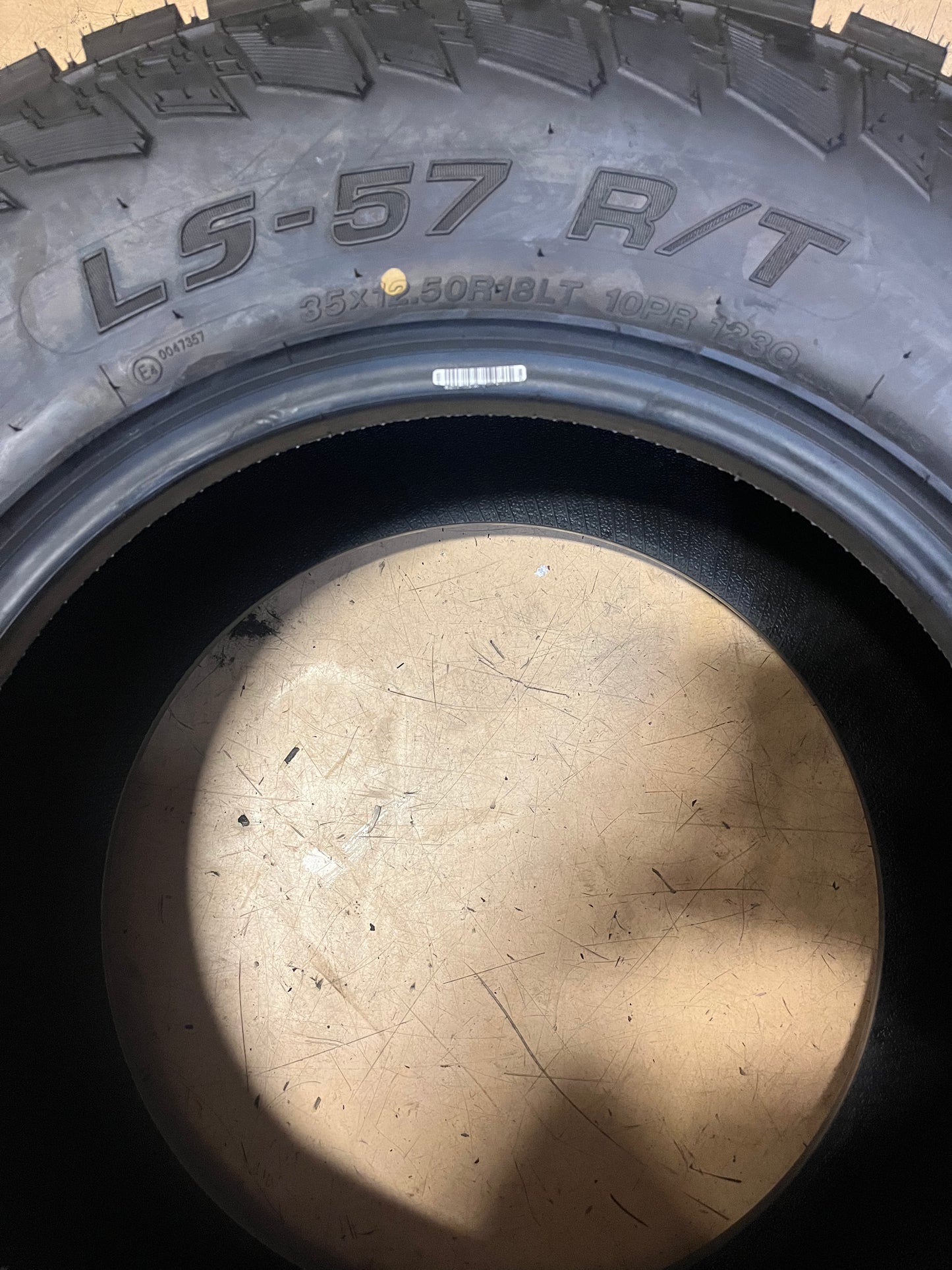 LANCASTER LS-57 R/T LT 35 12.50 18 123Q RUGGED TERRAIN ALL SEASON TIRELK5B7RC