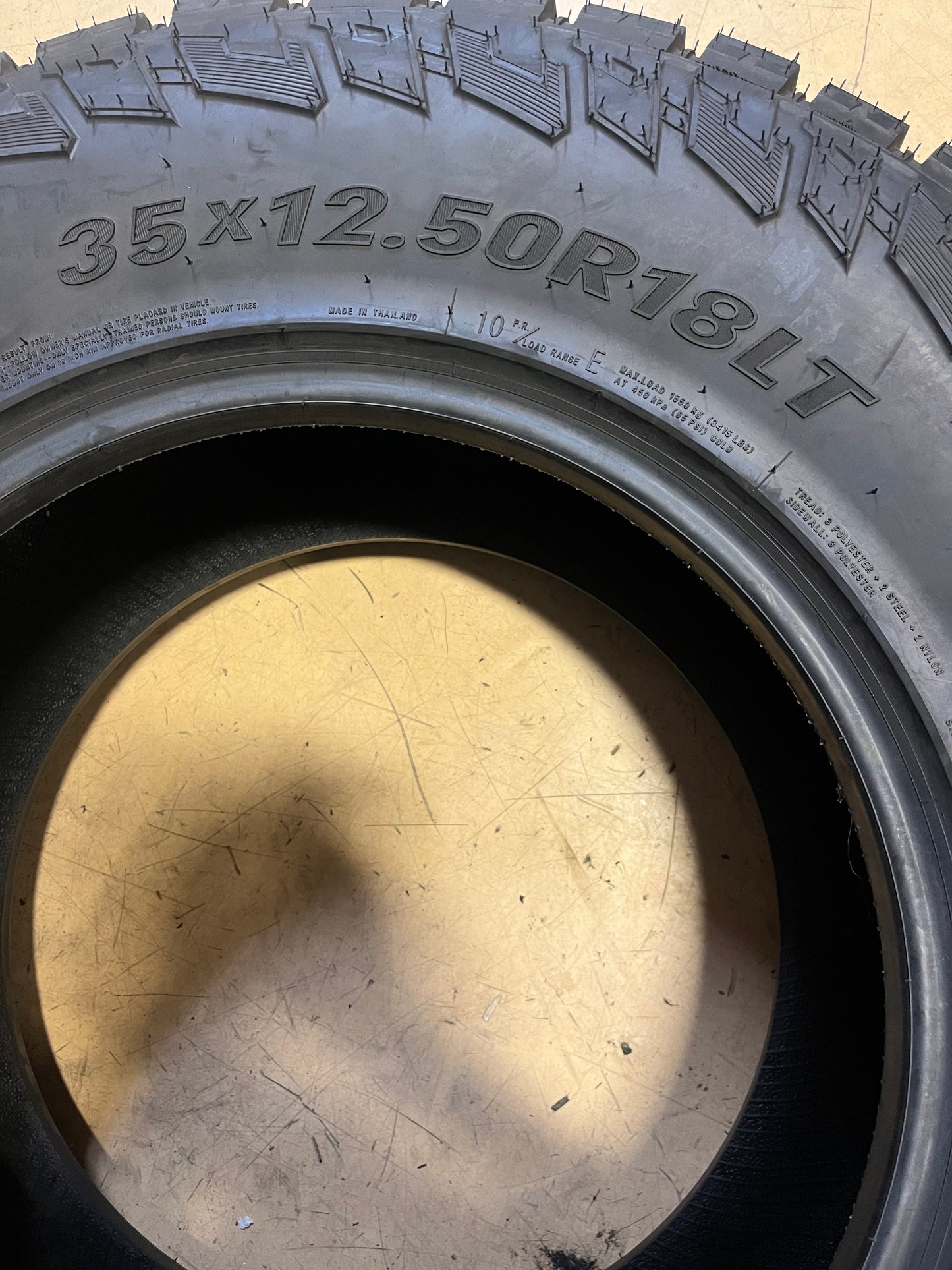 LANCASTER LS-57 R/T LT 35 12.50 18 123Q RUGGED TERRAIN ALL SEASON TIRELK5B7RC