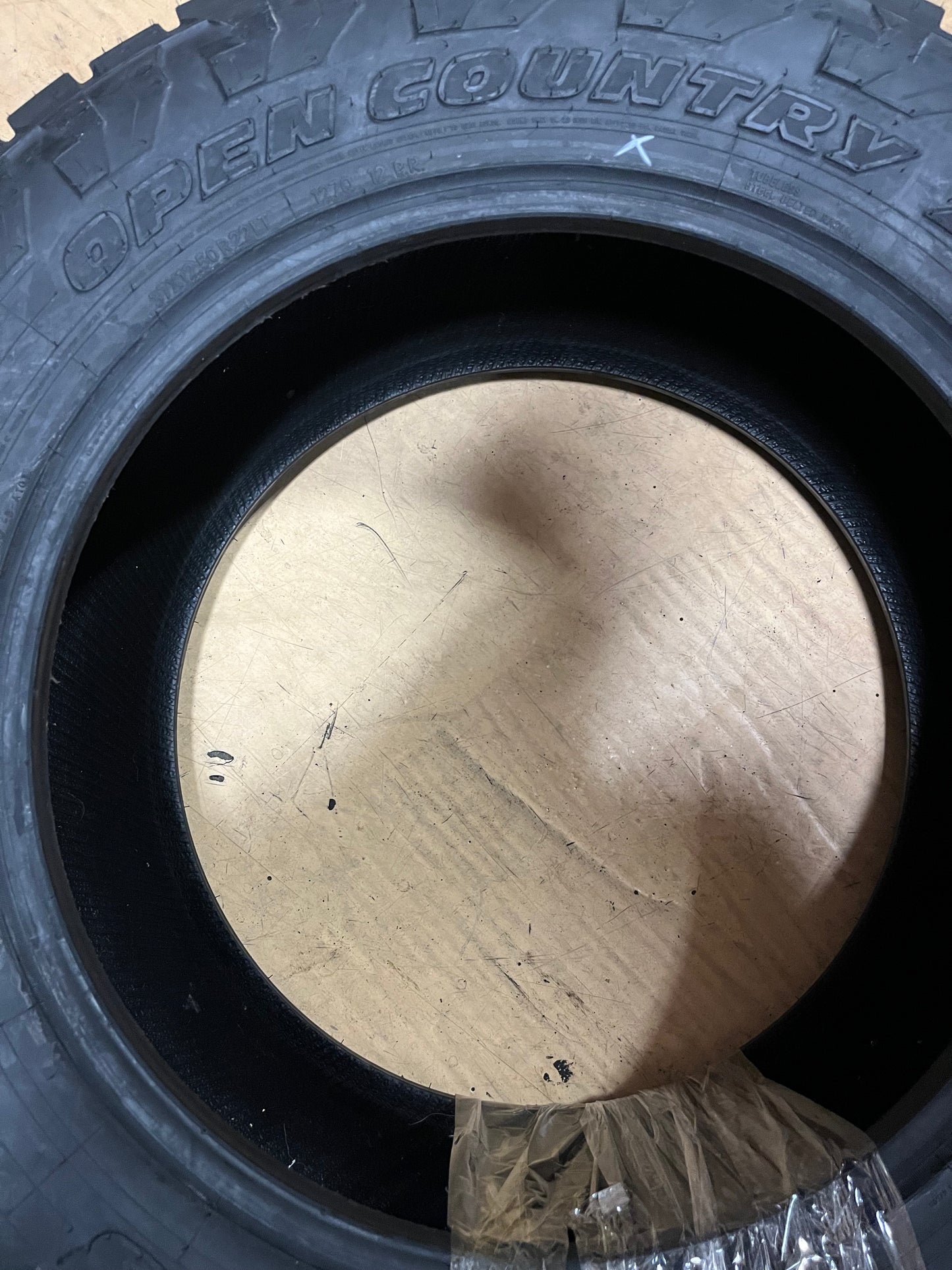 TOYO OPEN COUNTRY AT3 LT 37 12.5 22 127Q LRF 12PLY ALL TERRAIN TIRE 356030
