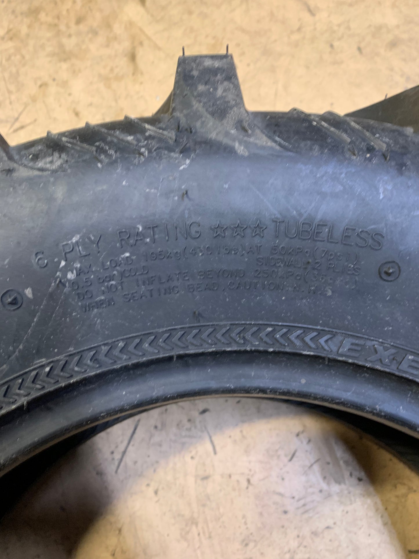 NOS KENDA EXECUTIONER K538 BSW AT 28 9 14 6PLY ATV/UTV TIRE 085381465C1