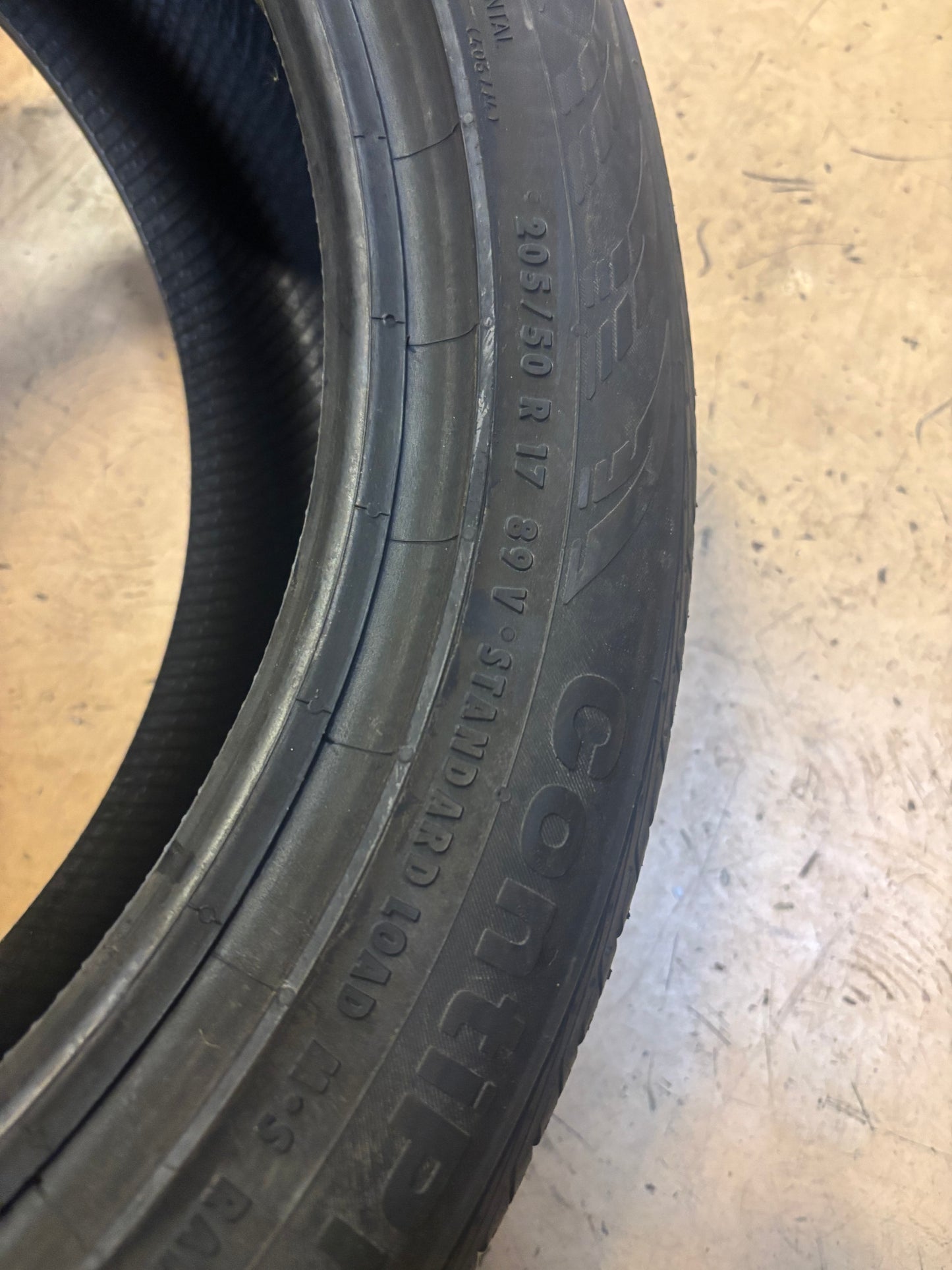 CONTINENTAL CONTIPROCONTACT P 205 50 17 89V SL ALL SEASON TIRE 15493530000