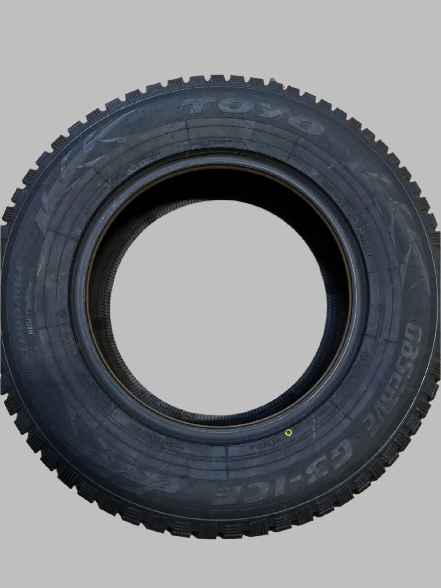 TOYO OBSERVE G3-ICE 265 65 17 116T WINTER TIRE 13976