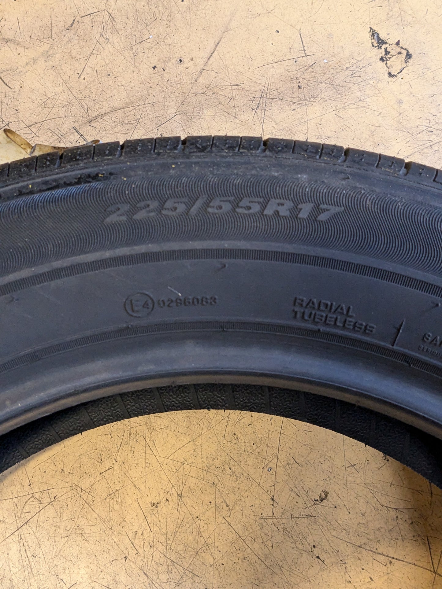 2 NEXEN N5000 PLUS 225 55 17 101V ALL SEASON TIRE 13496NXK