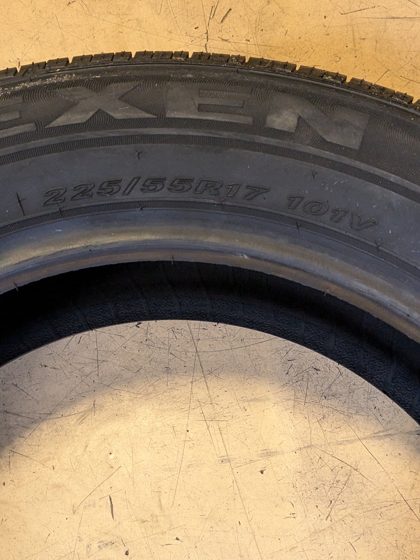 2 NEXEN N5000 PLUS 225 55 17 101V ALL SEASON TIRE 13496NXK