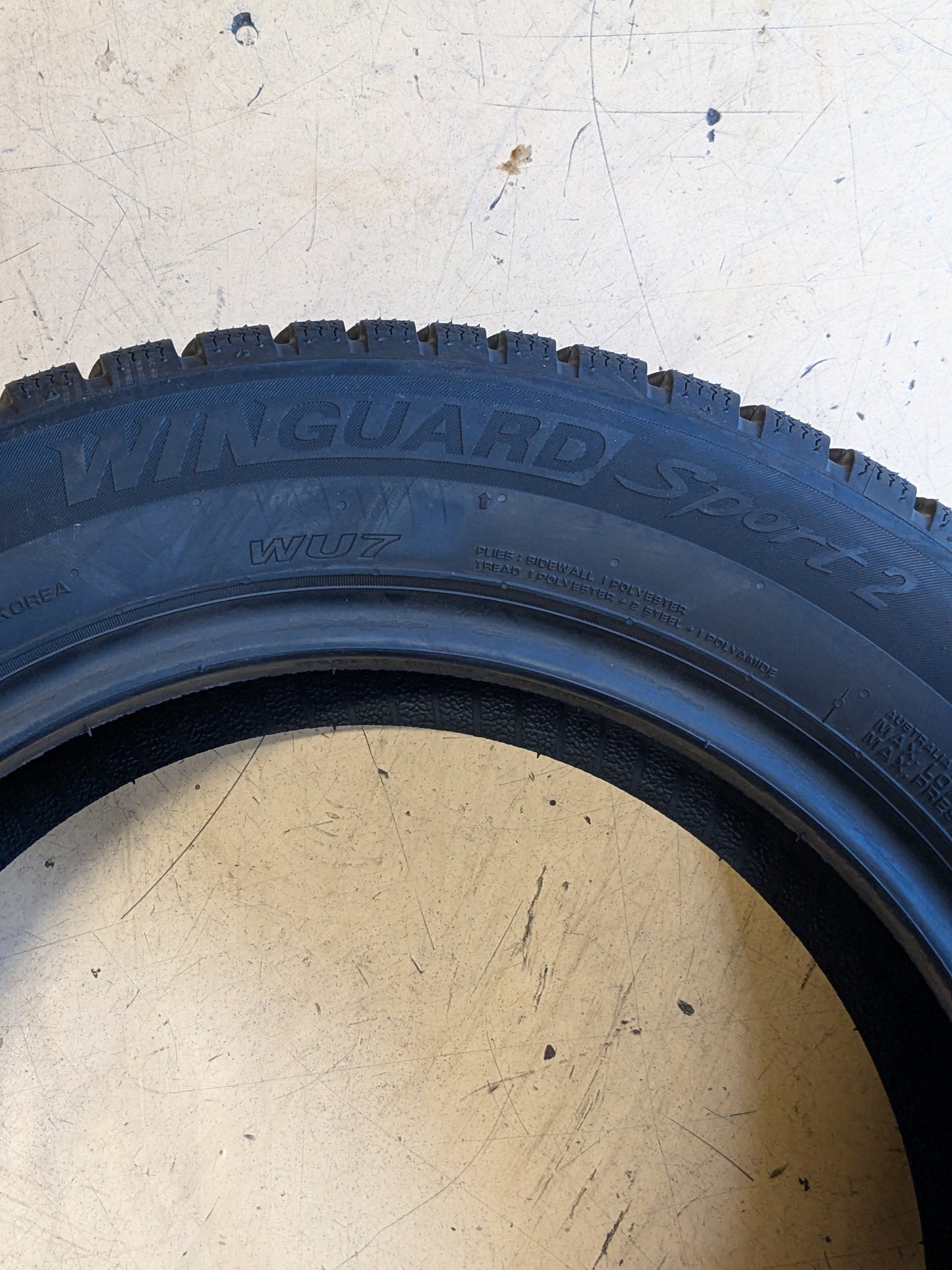 2 NEXEN WINGUARD SPORT 2 205 55 16 91H WINTER TIRE 16302NXK