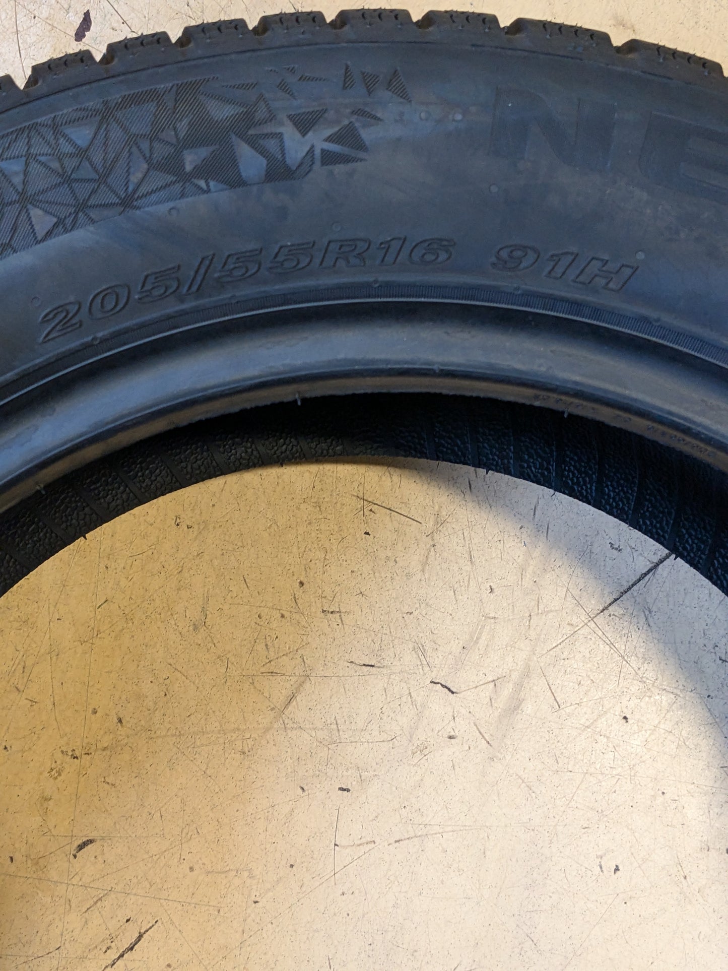 2 NEXEN WINGUARD SPORT 2 205 55 16 91H WINTER TIRE 16302NXK