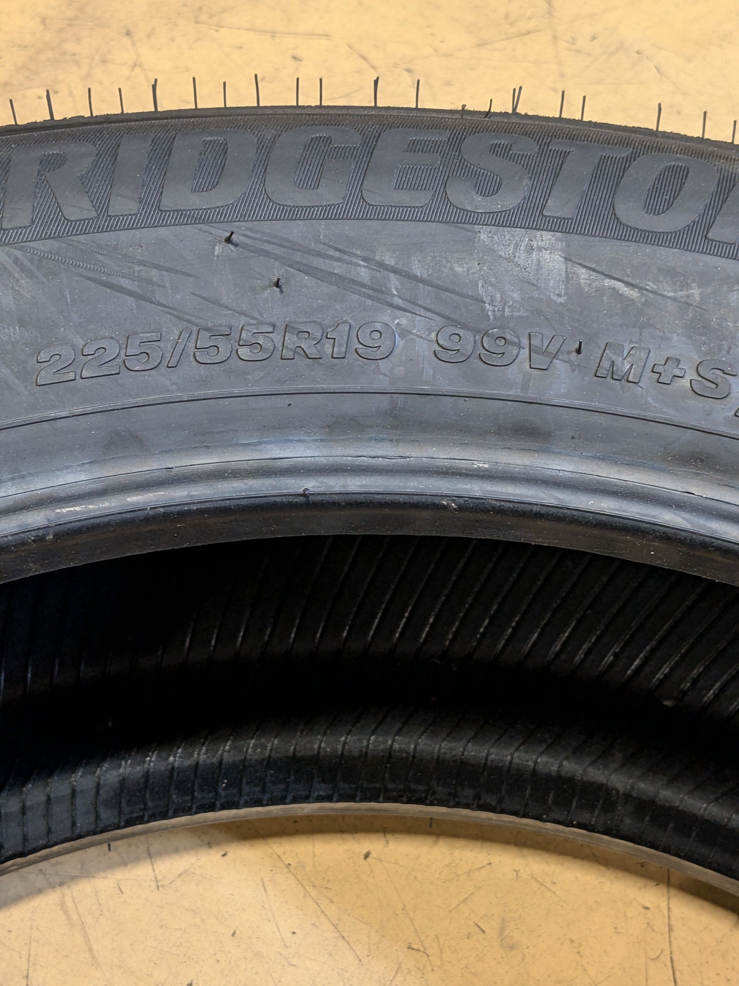 BRIDGESTONE WEATHERPEAK 225 55 19 99V ALL WEATHER TIRE 009642