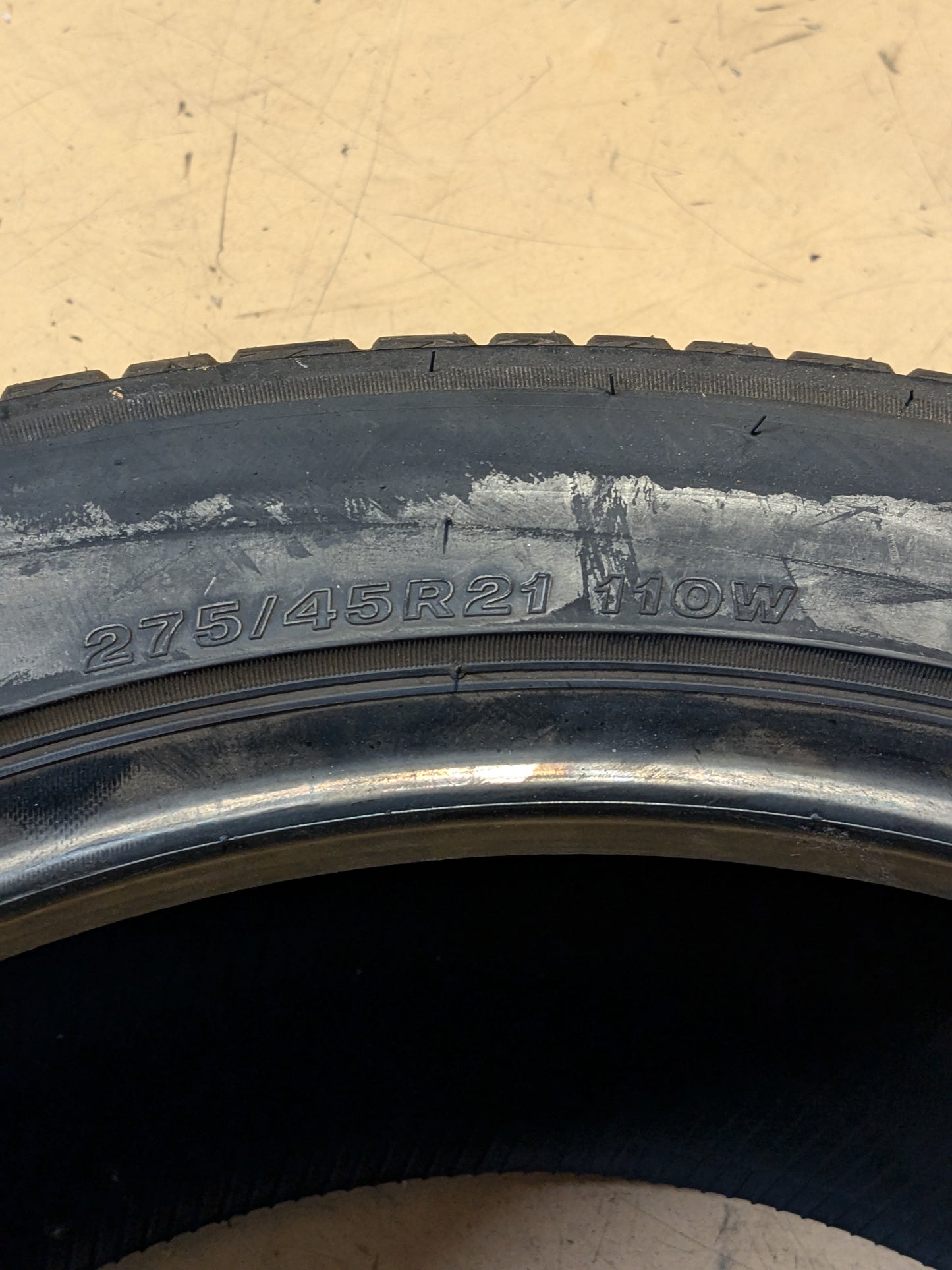 BRIDGESTONE ALENZA A/S ULTRA 275 45 21 110W ALL SEASON TIRE 004901