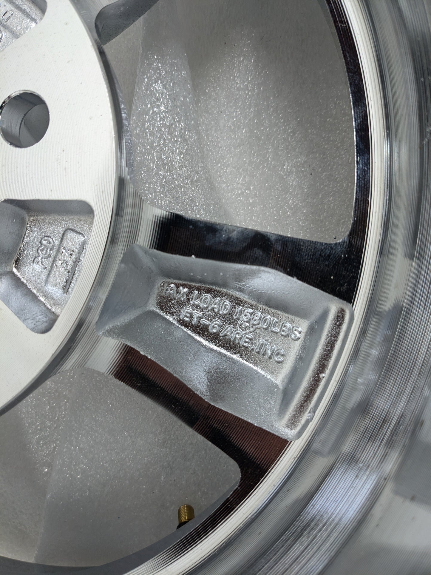 AMERICAN RACING VN615 TORQ THRUST II 1 PC 15X7 5X120.7 -6ET 83.06 CHROME WHEEL