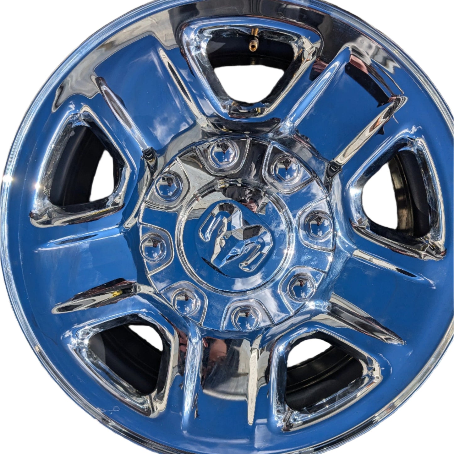 (KSL ONLY) 4 DODGE 2015 RAM 2500 OEM 18" INCH WHEEL RIM STEEL/CHROME