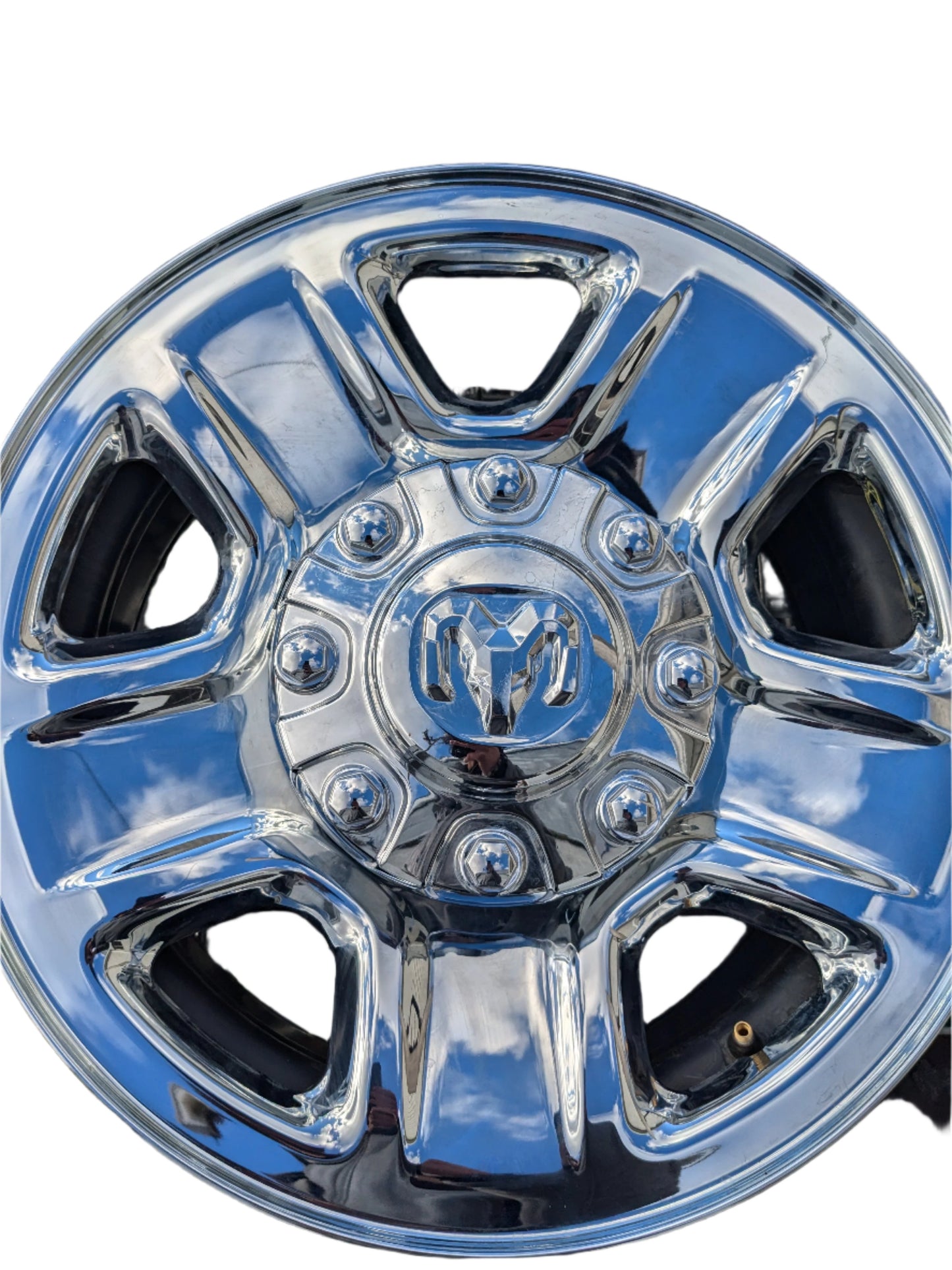 (KSL ONLY) 4 DODGE 2015 RAM 2500 OEM 18" INCH WHEEL RIM STEEL/CHROME