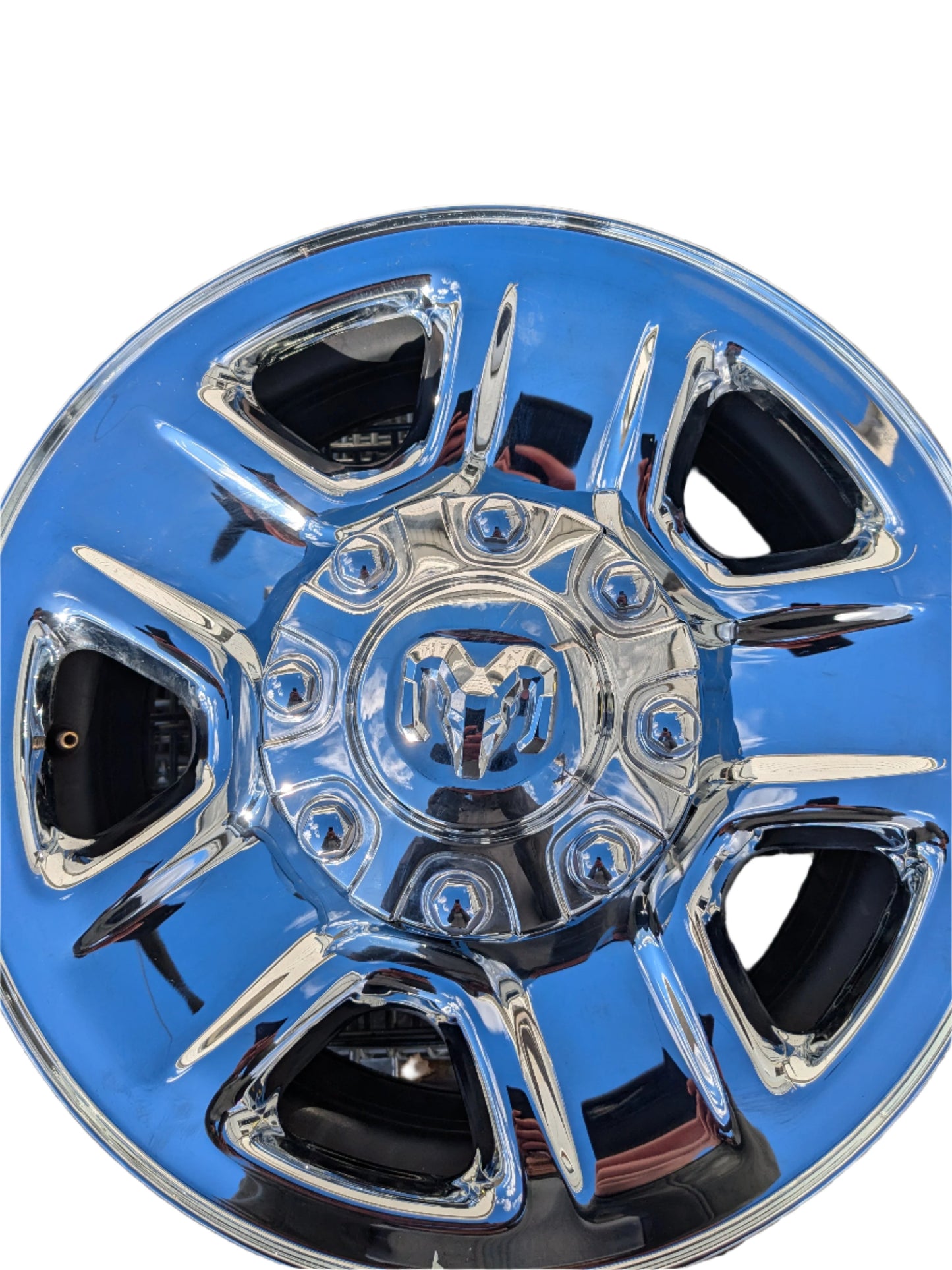 (KSL ONLY) 4 DODGE 2015 RAM 2500 OEM 18" INCH WHEEL RIM STEEL/CHROME