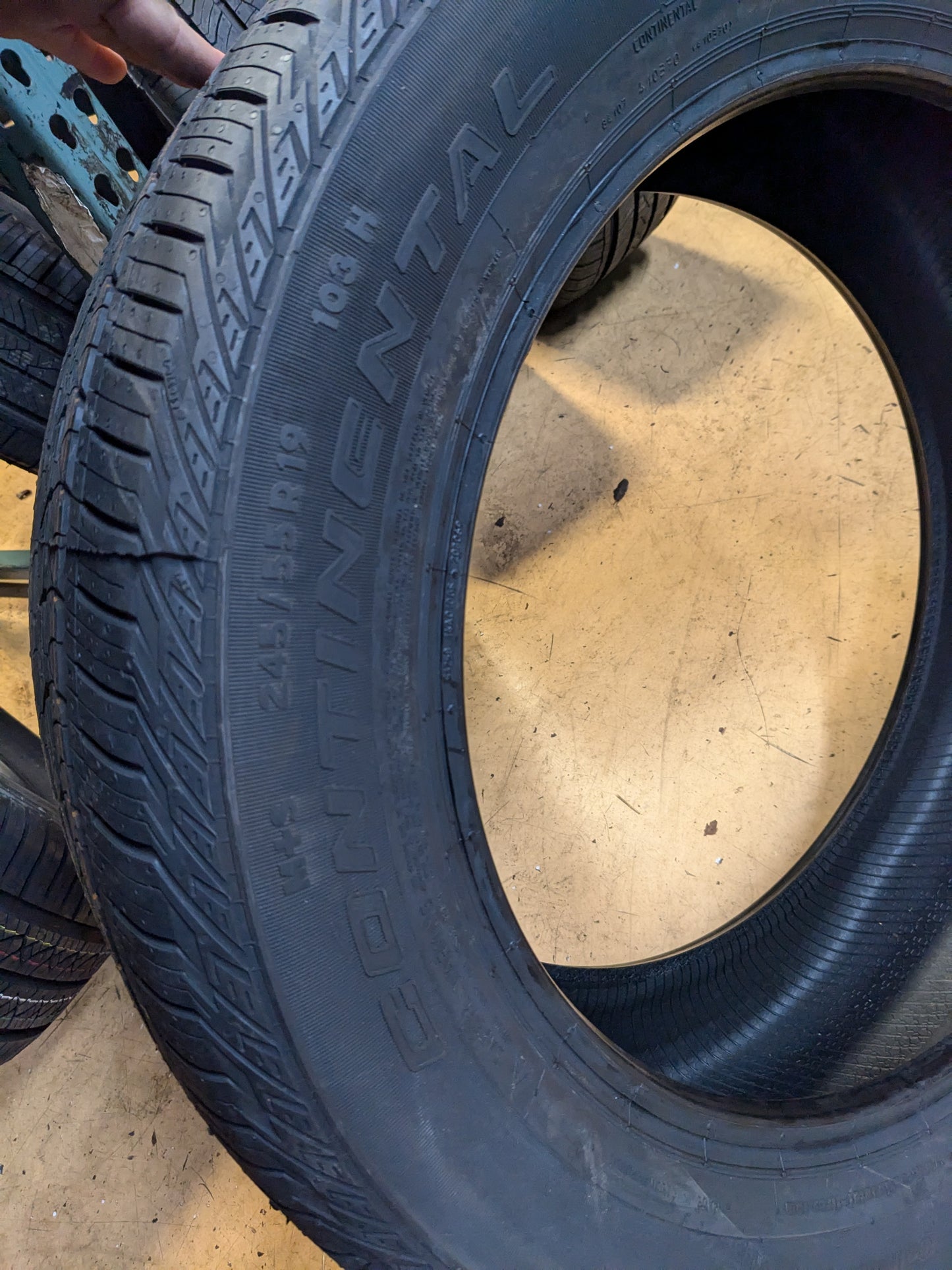 CONTINENTAL CROSSCONTACT LX SPORT P 245 55 19 103H SL ALL SEASON TIRE 04320180000