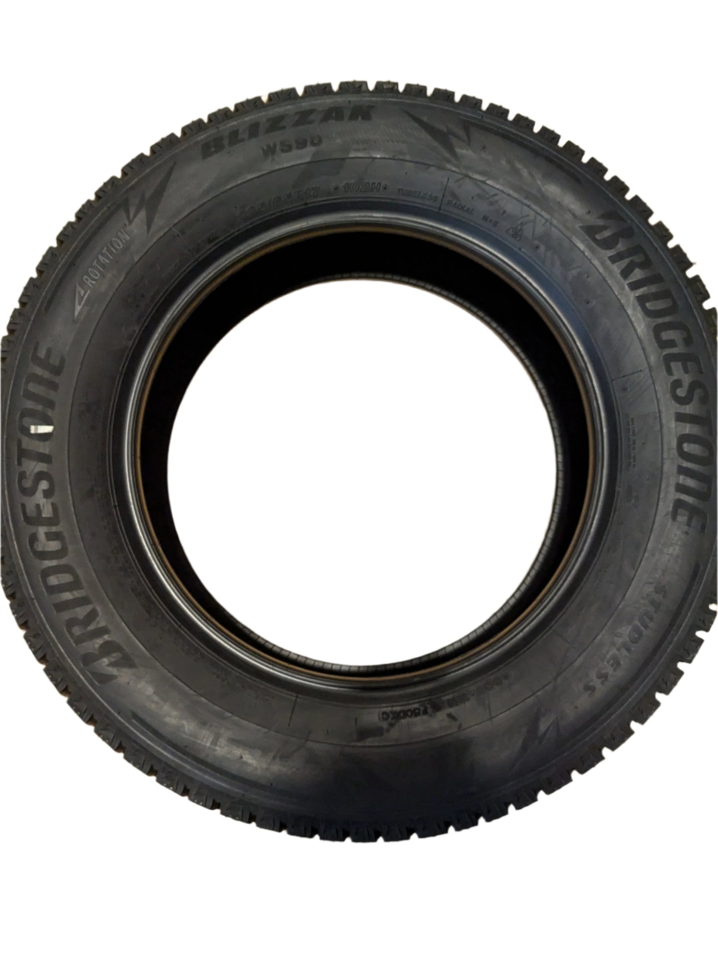 4 BRIDGESTONE BLIZZAK WS90 P 225 65 17 102H SL WINTER TIRES 001127
