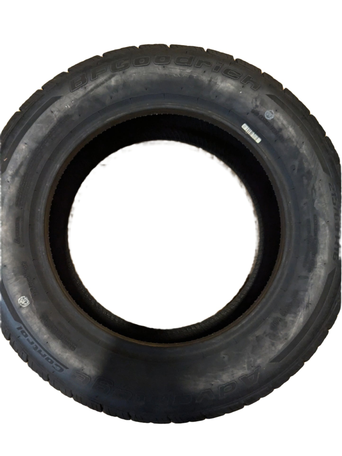 BFGOODRICH ADVANTAGE CONTROL A/S P 215 60 16 95H SL ALL SEASON TIRE 17593