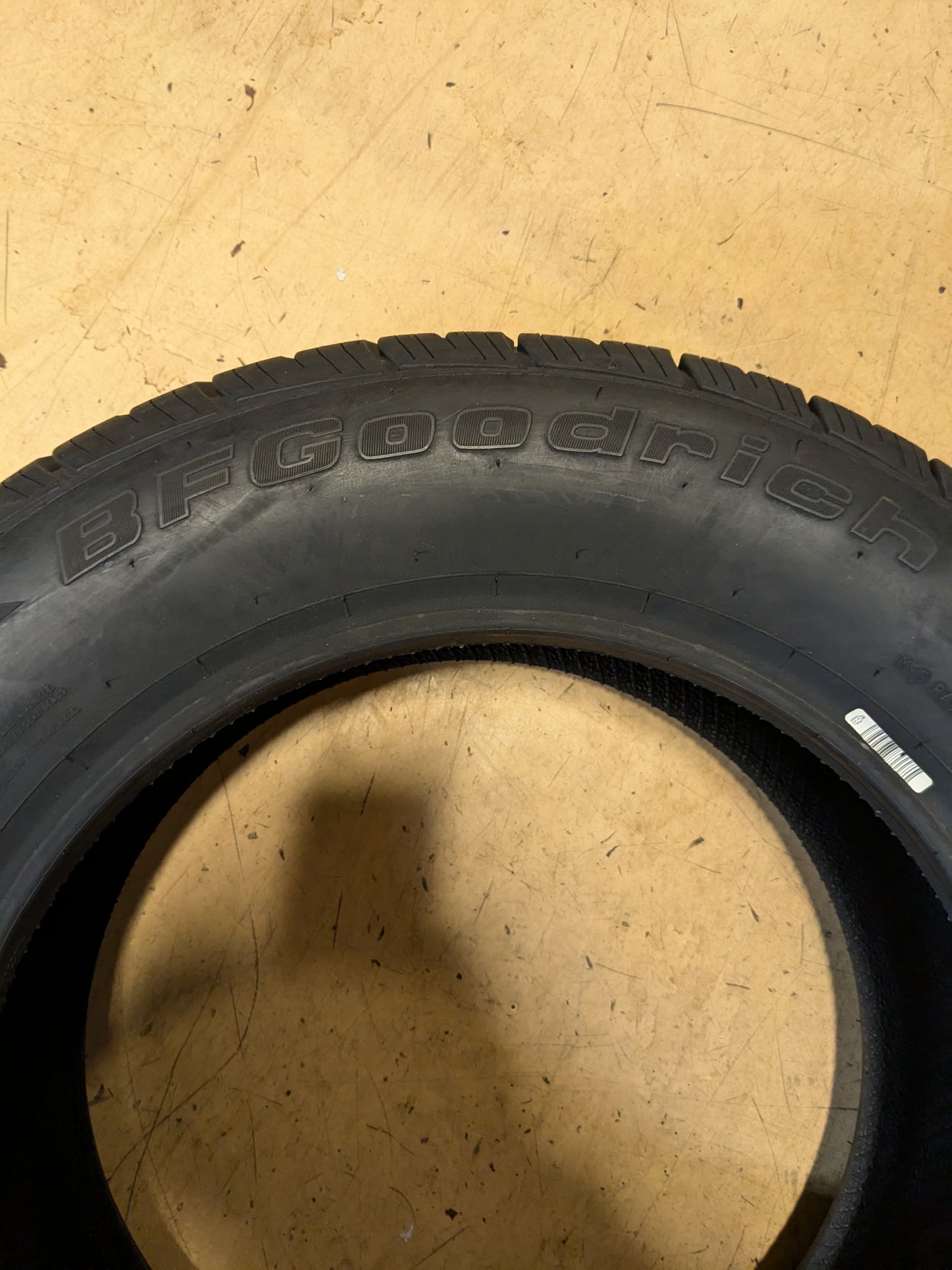 BFGOODRICH ADVANTAGE CONTROL A/S P 215 60 16 95H SL ALL SEASON TIRE 17593