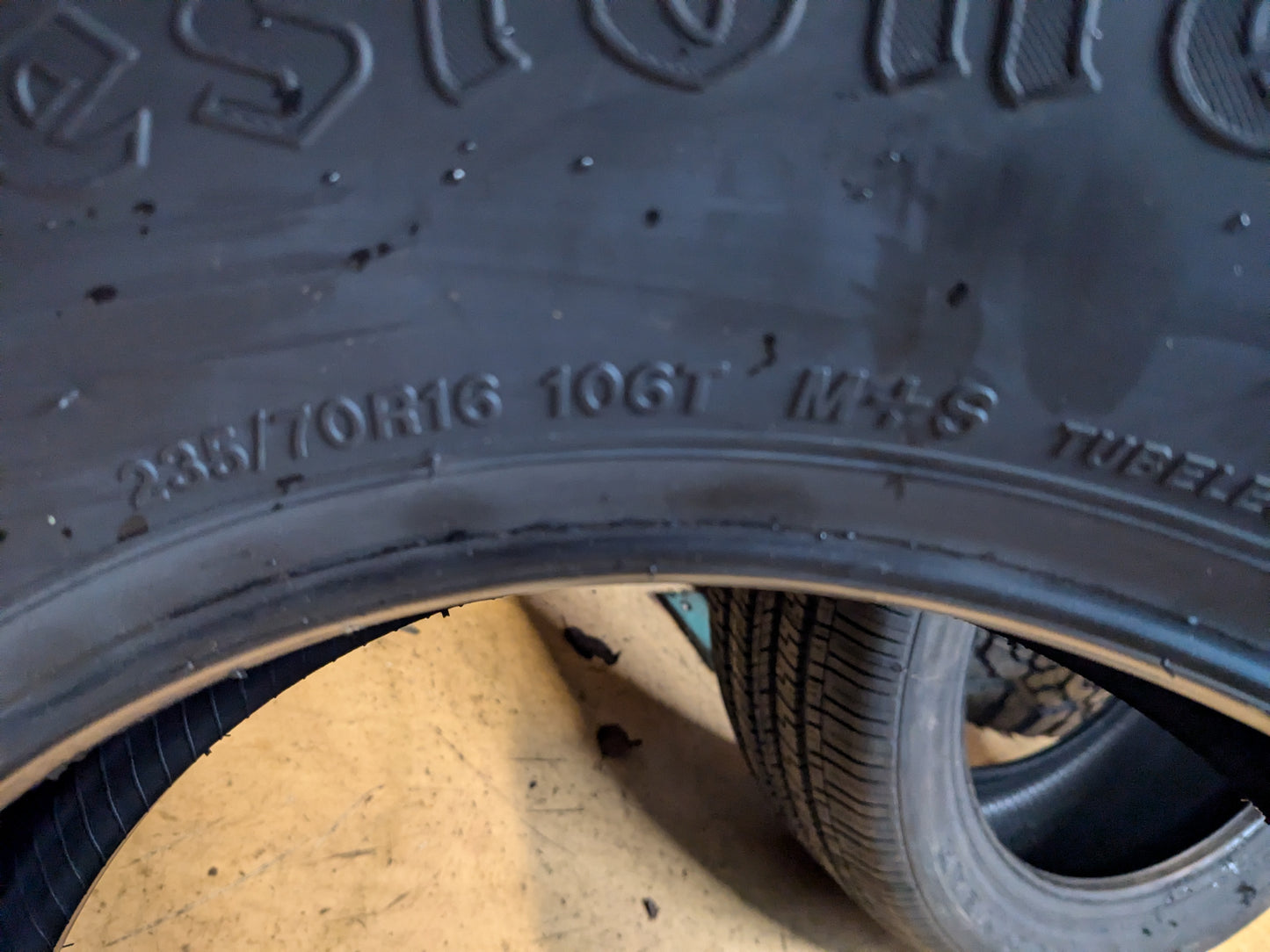 FIRESTONE DESTINATION LE3 BSW P 235 70 16 106T ALL SEASON TIRE 014817