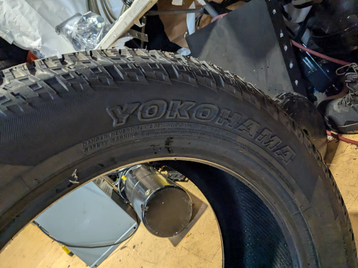 YOKOHAMA GEOLANDAR AT G015 BSW P 255 55 18 109H XL ALL TERRAIN TIRE 110101618