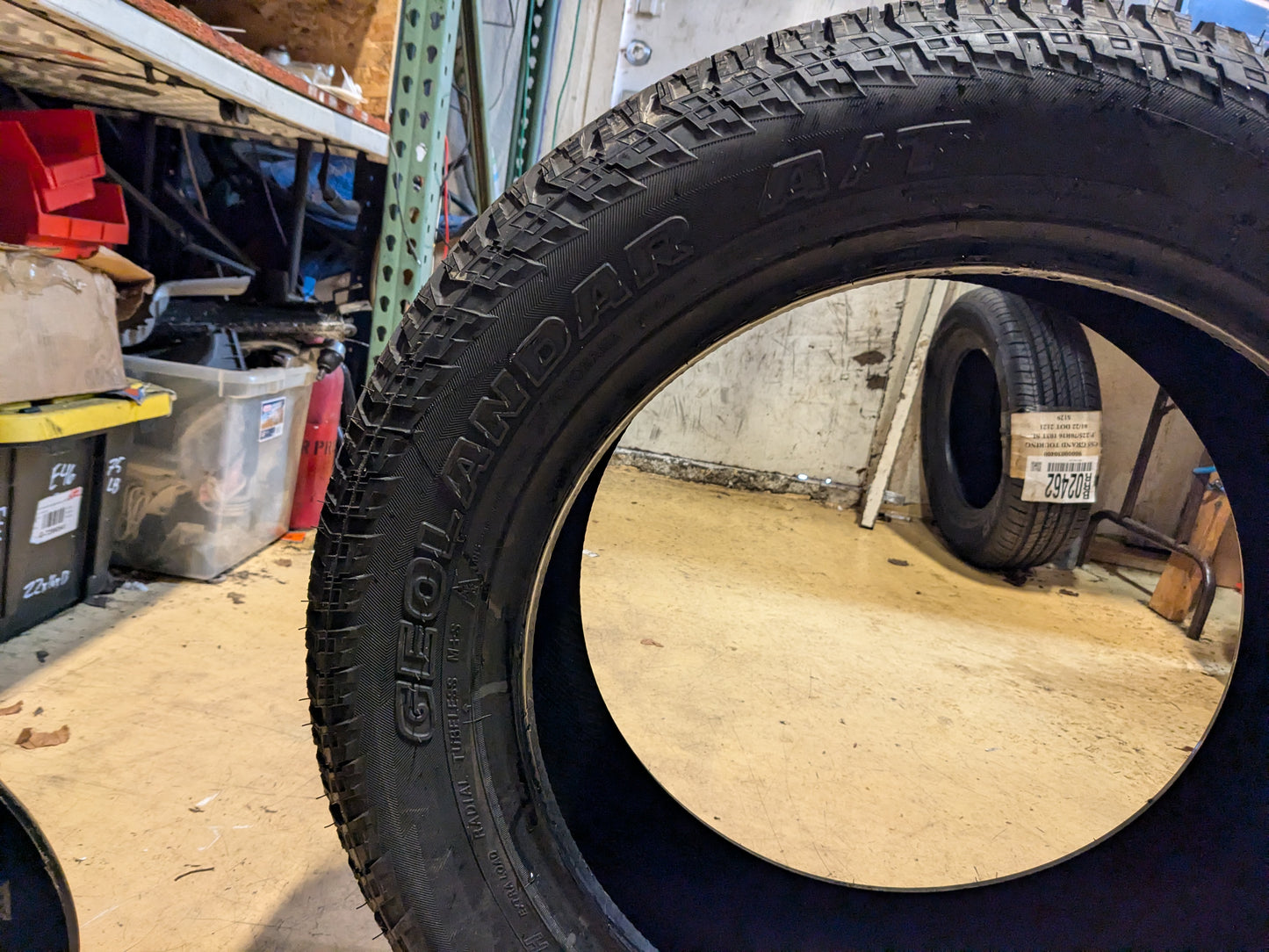 YOKOHAMA GEOLANDAR AT G015 BSW P 255 55 18 109H XL ALL TERRAIN TIRE 110101618