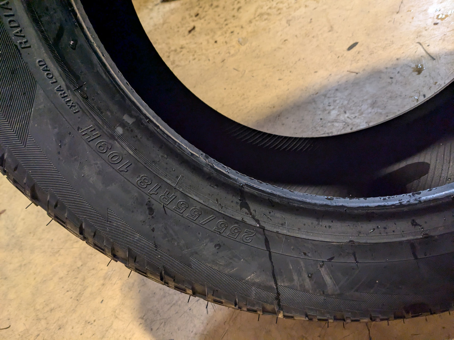 YOKOHAMA GEOLANDAR AT G015 BSW P 255 55 18 109H XL ALL TERRAIN TIRE 110101618