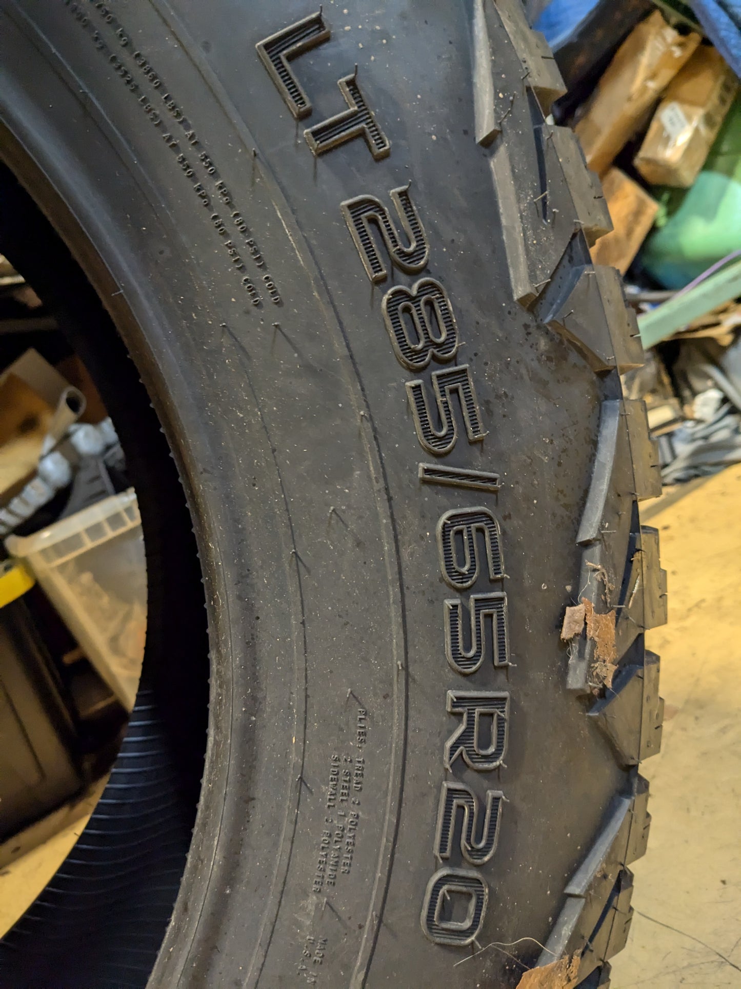 NOKIAN OUTPOST NAT BSW LT 285/65R20 127/124S E 10 PLY ALL TERRAIN TIRE T432860