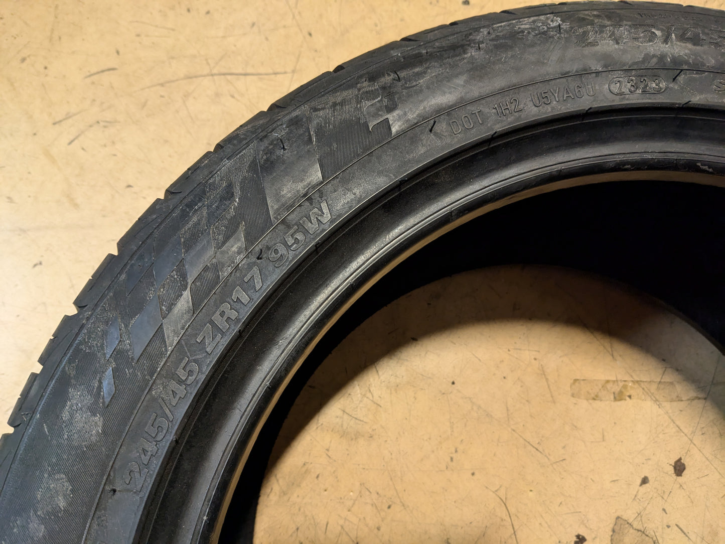 KUMHO ECSTA PS31 BSW P 245 45 17 95W SL UHP SUMMER TIRE 2253583