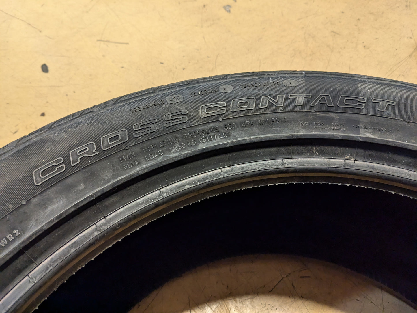 CONTINENTAL CROSSCONTACT LX SPORT BSW P 275 45 21 110W XL TIRE 3139180000