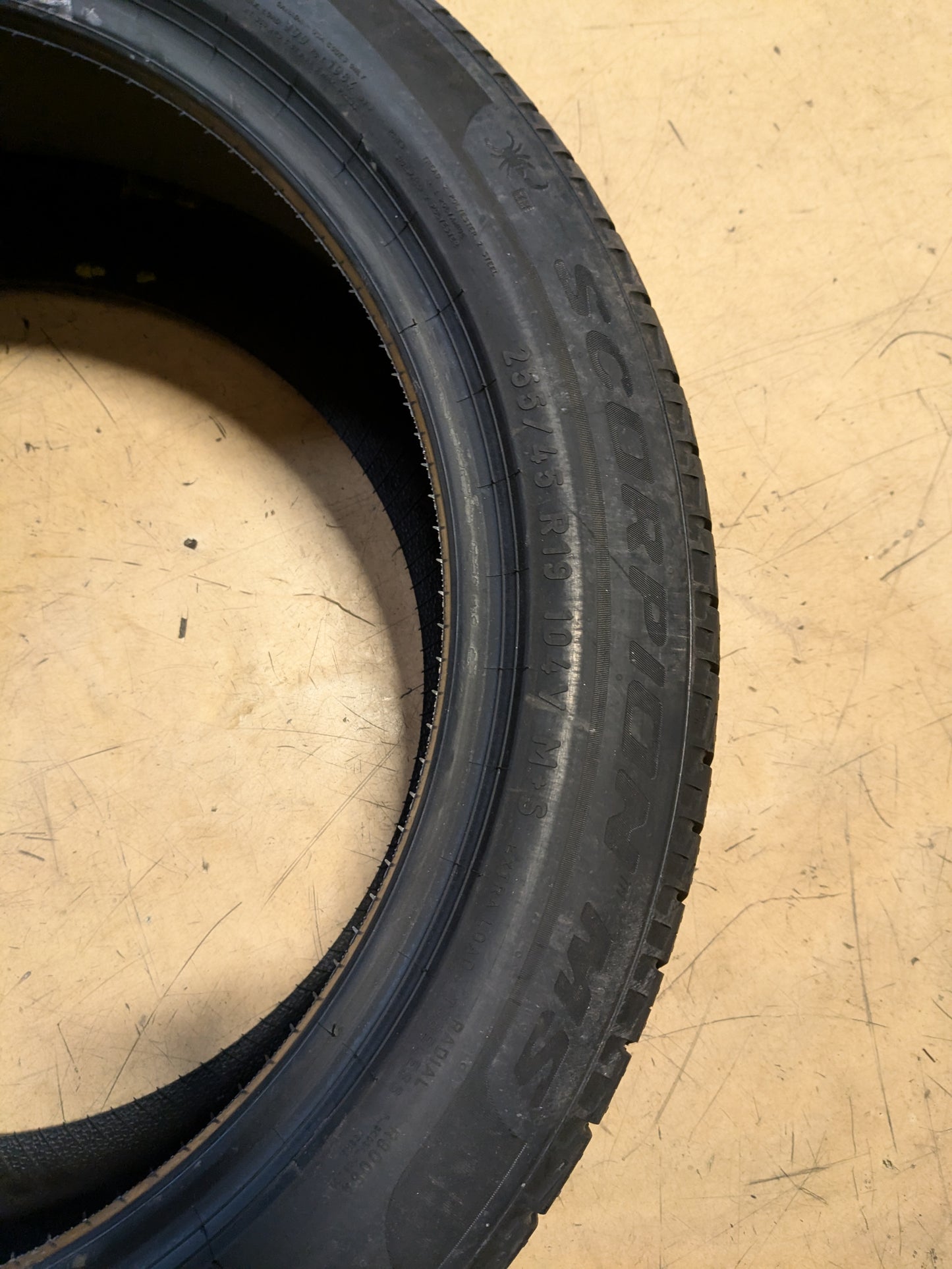 PIRELLI SCORPION MS BSW P 255 45 19 104V XL ALL SEASON TIRE 4243200