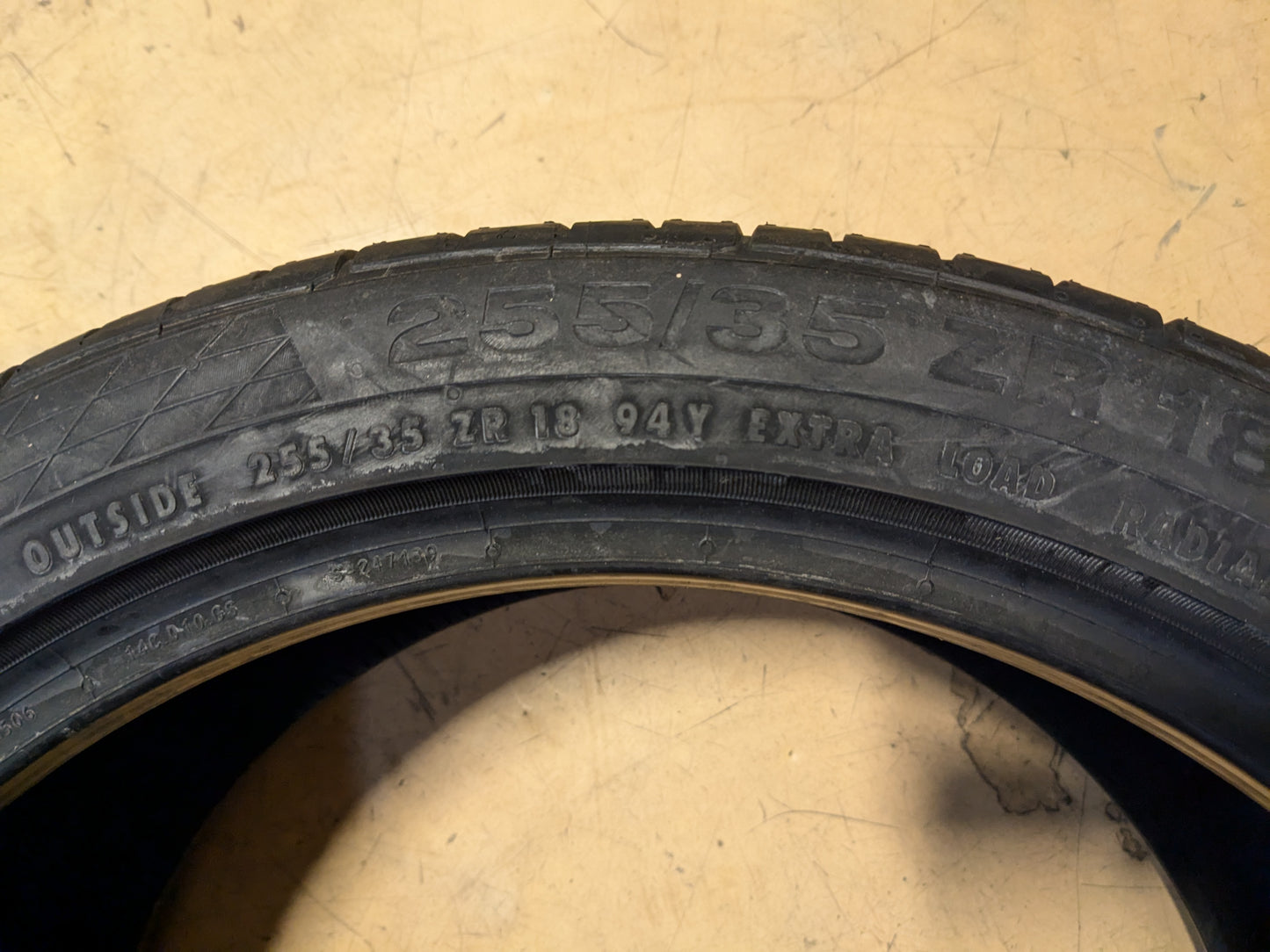 CONTINENTAL CONTISPORTCONTACT 5P BSW P 255/35ZR18 94Y XL HIGHWAY TIRE 3589640000