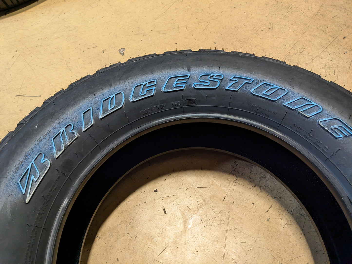 BRIDGESTONE DUELER A/T RH-S OWL P 255 70 18 112S SL ALL TERRAIN TIRE 57945