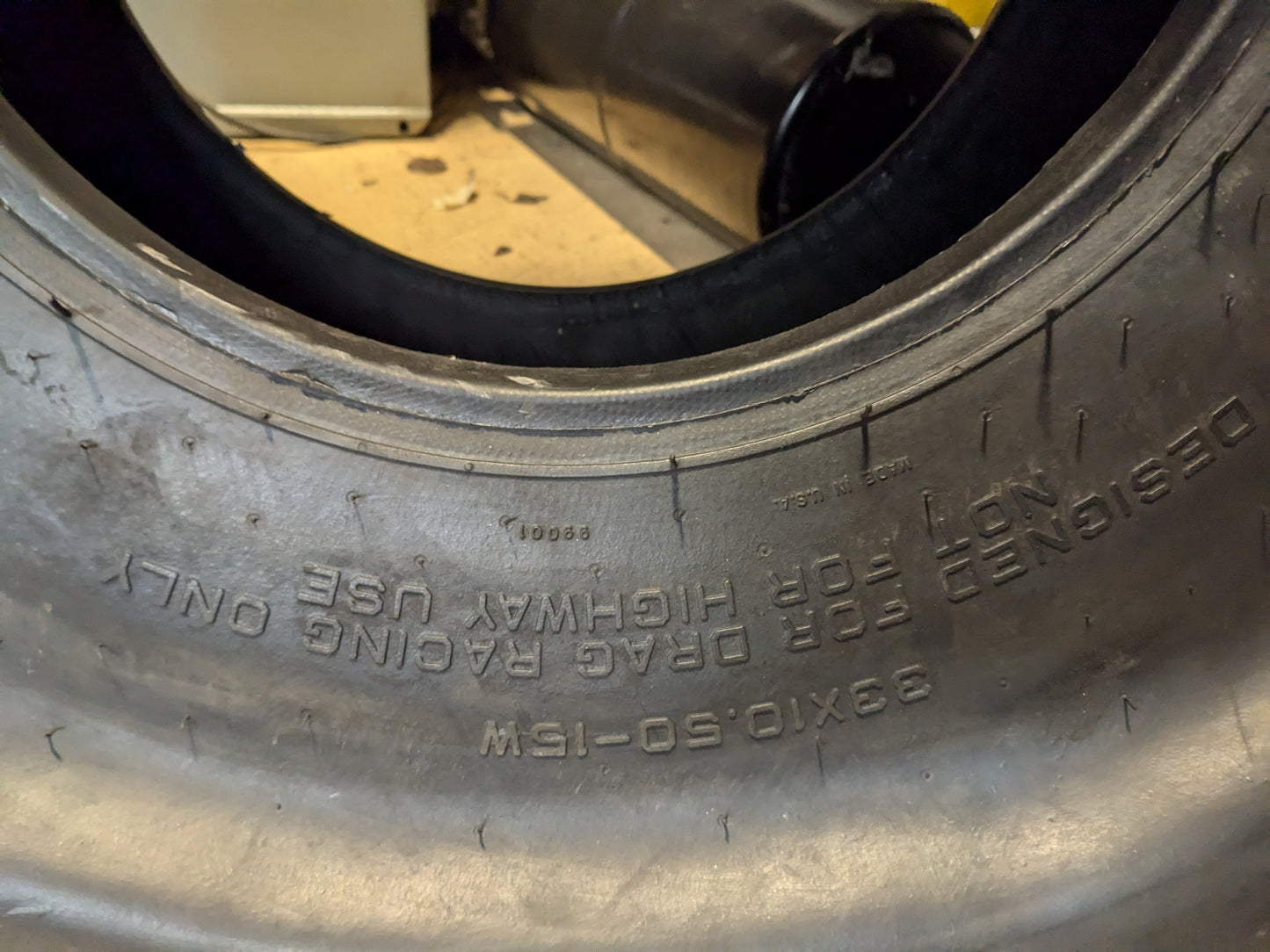 MICKEY THOMPSON ET DRAG SLICKS SWL P 33 10.50 15 DRAG SLICKS TIRE 255281